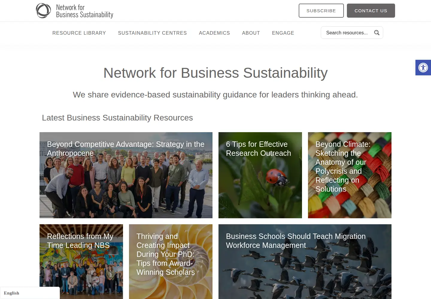 Screenshot of nbs.net