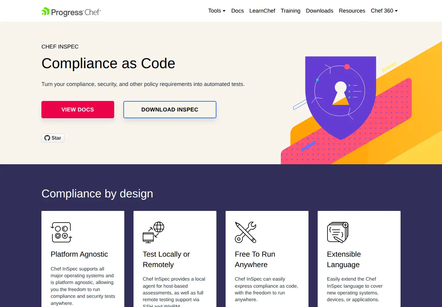 Screenshot of inspec.io