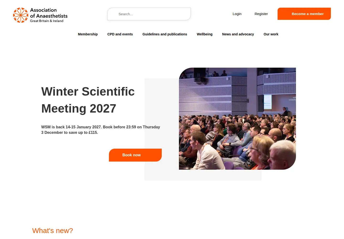 Screenshot of aagbi.org