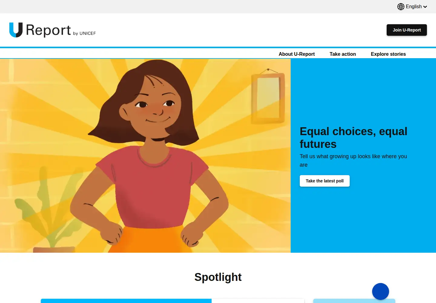 Screenshot of voicesofyouth.org