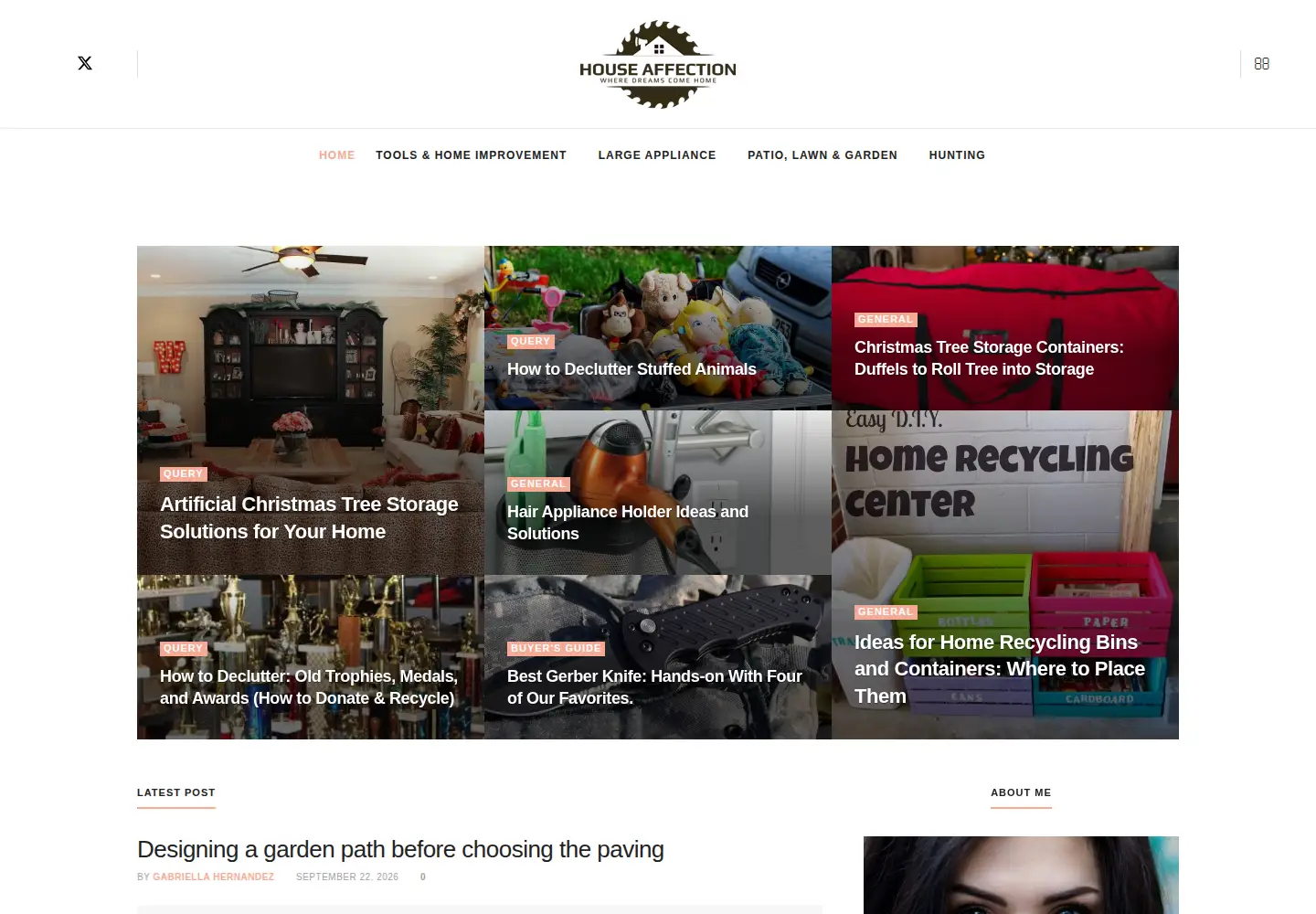 Screenshot of houseaffection.com