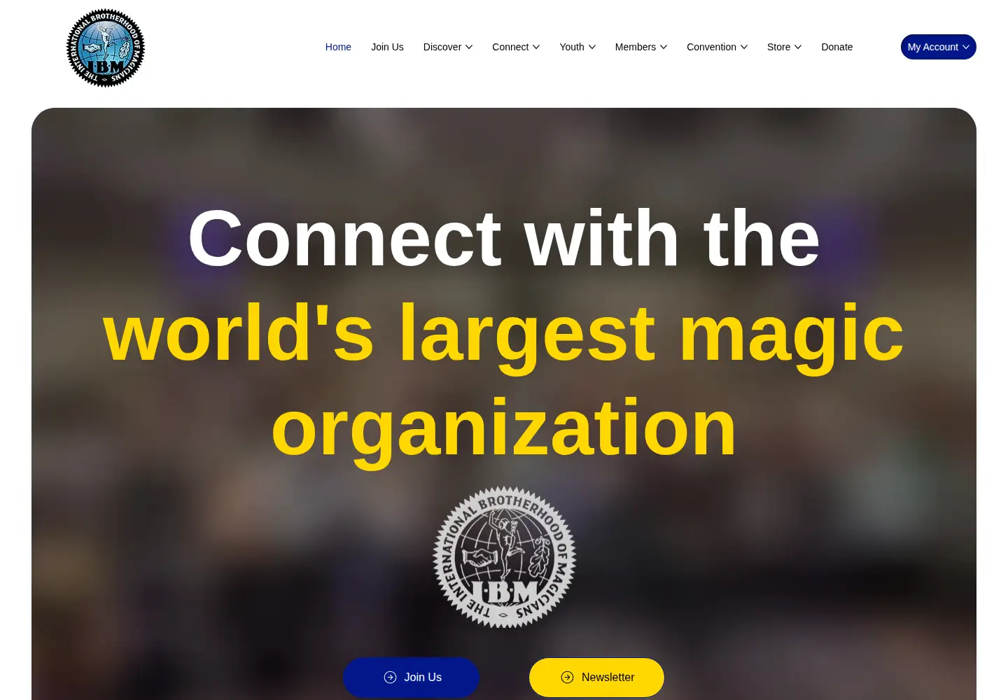 Screenshot of magician.org