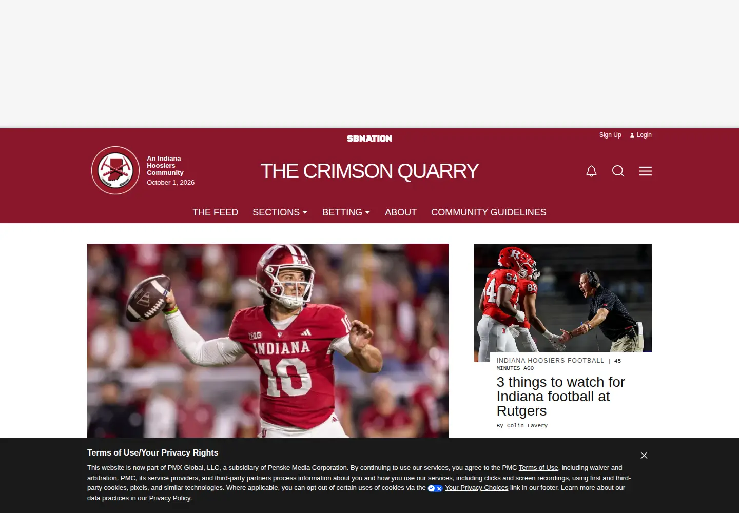 Screenshot of crimsonquarry.com