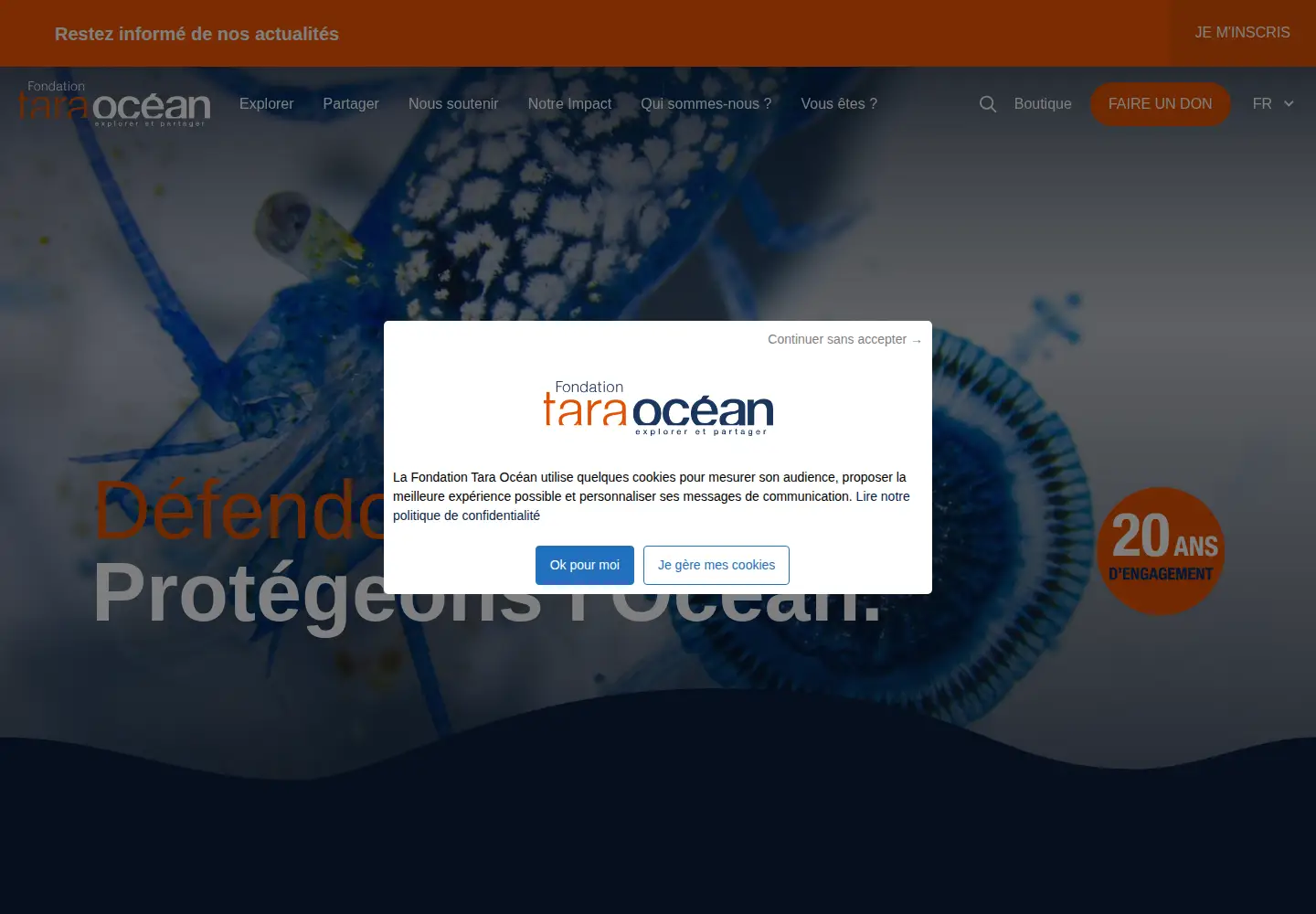Screenshot of fondationtaraocean.org