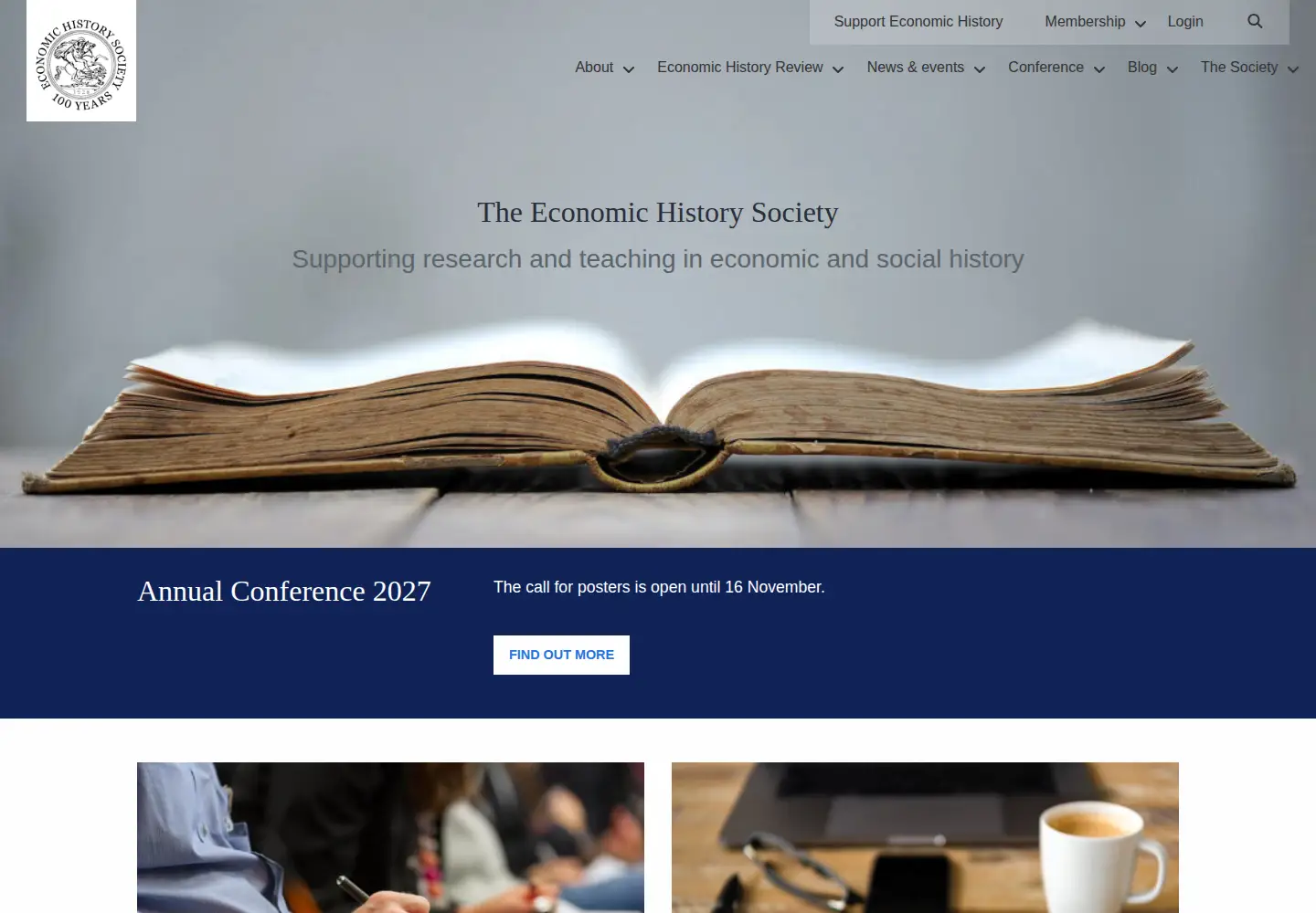 Screenshot of ehs.org.uk