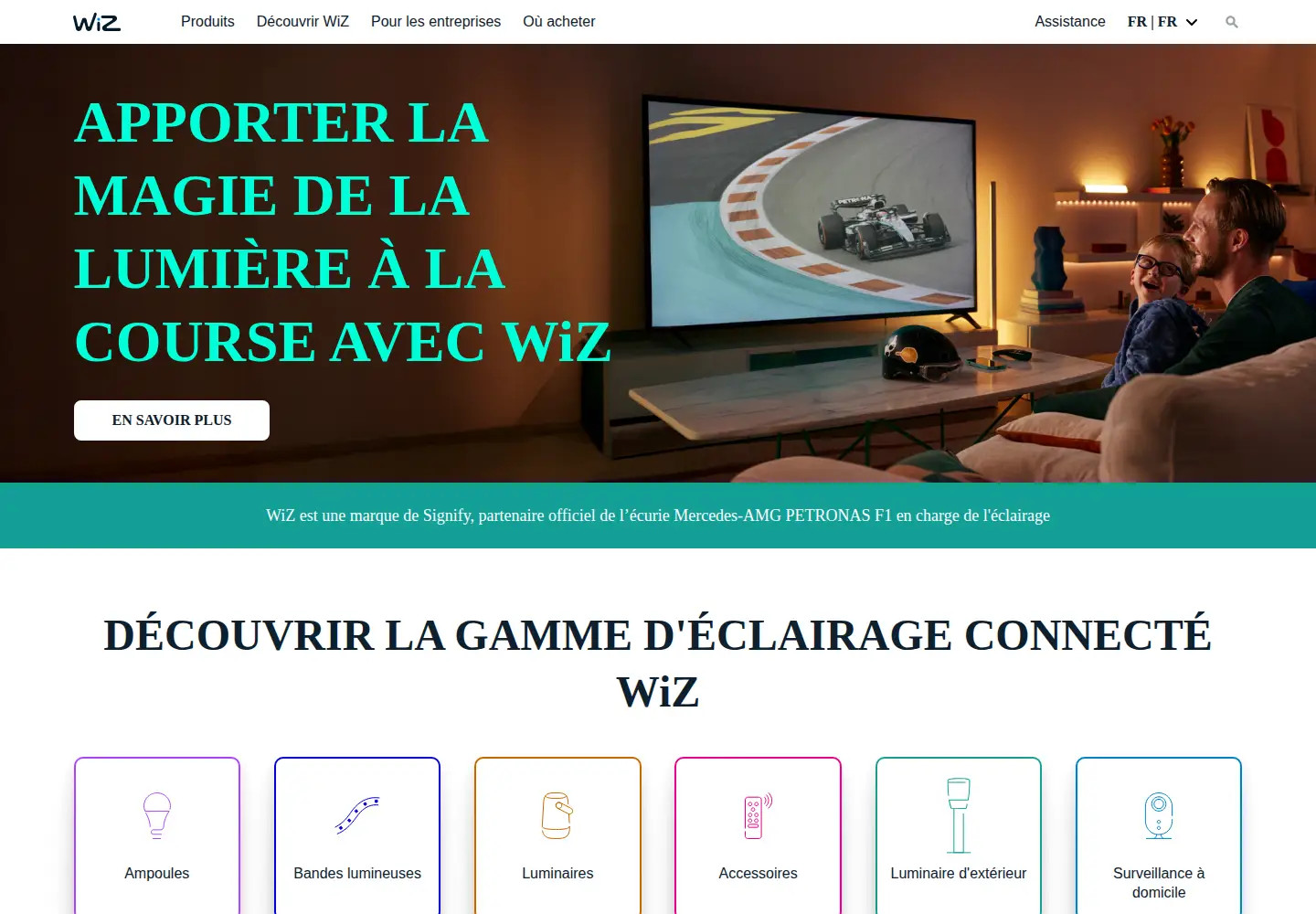 Screenshot of wizconnected.com