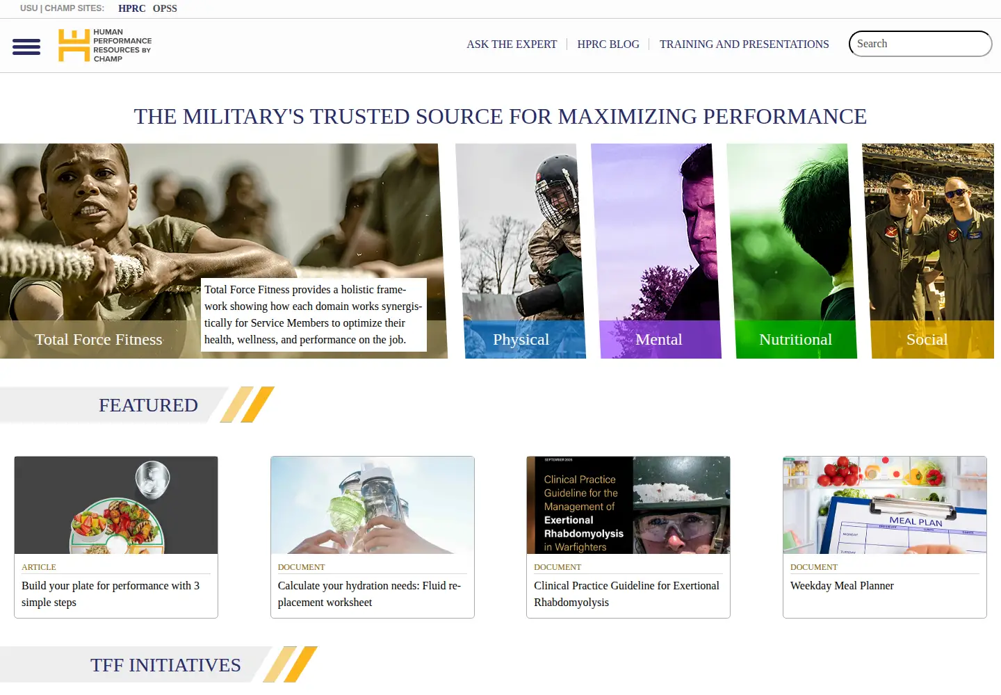 Screenshot of hprc-online.org