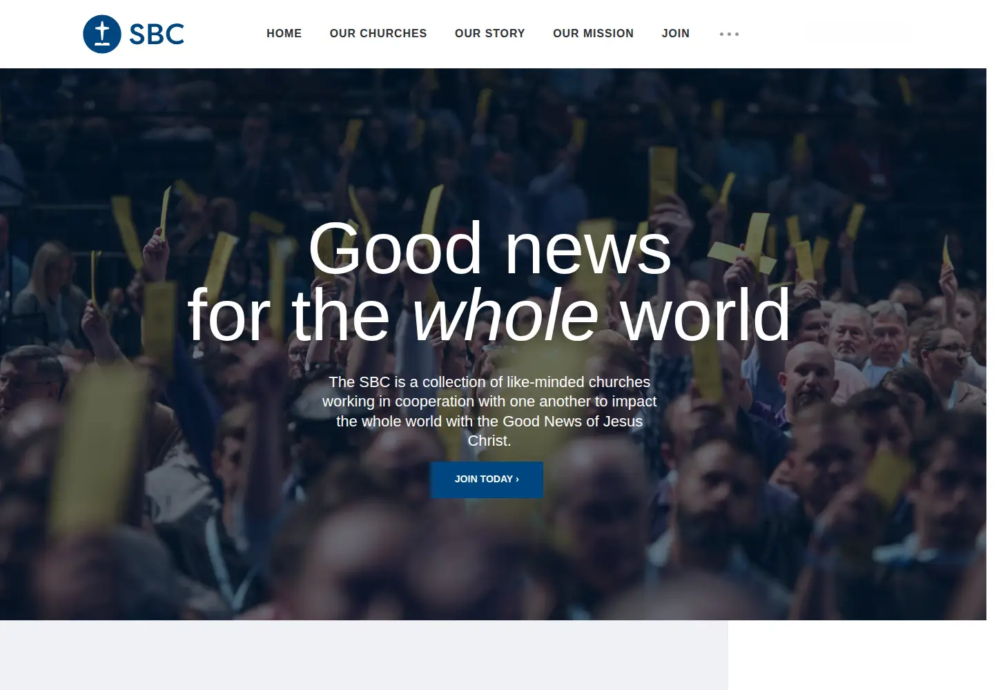 Screenshot of sbc.net