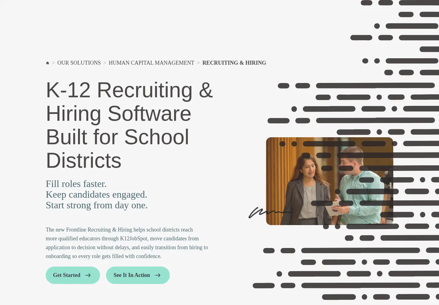 Screenshot of applitrack.com