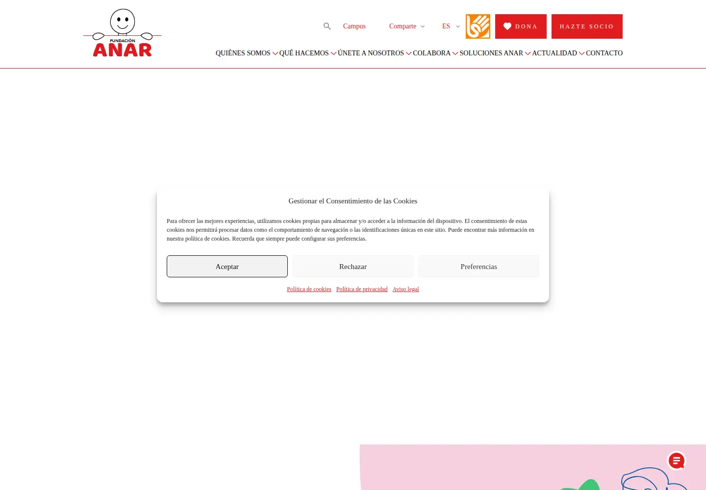 Screenshot of anar.org