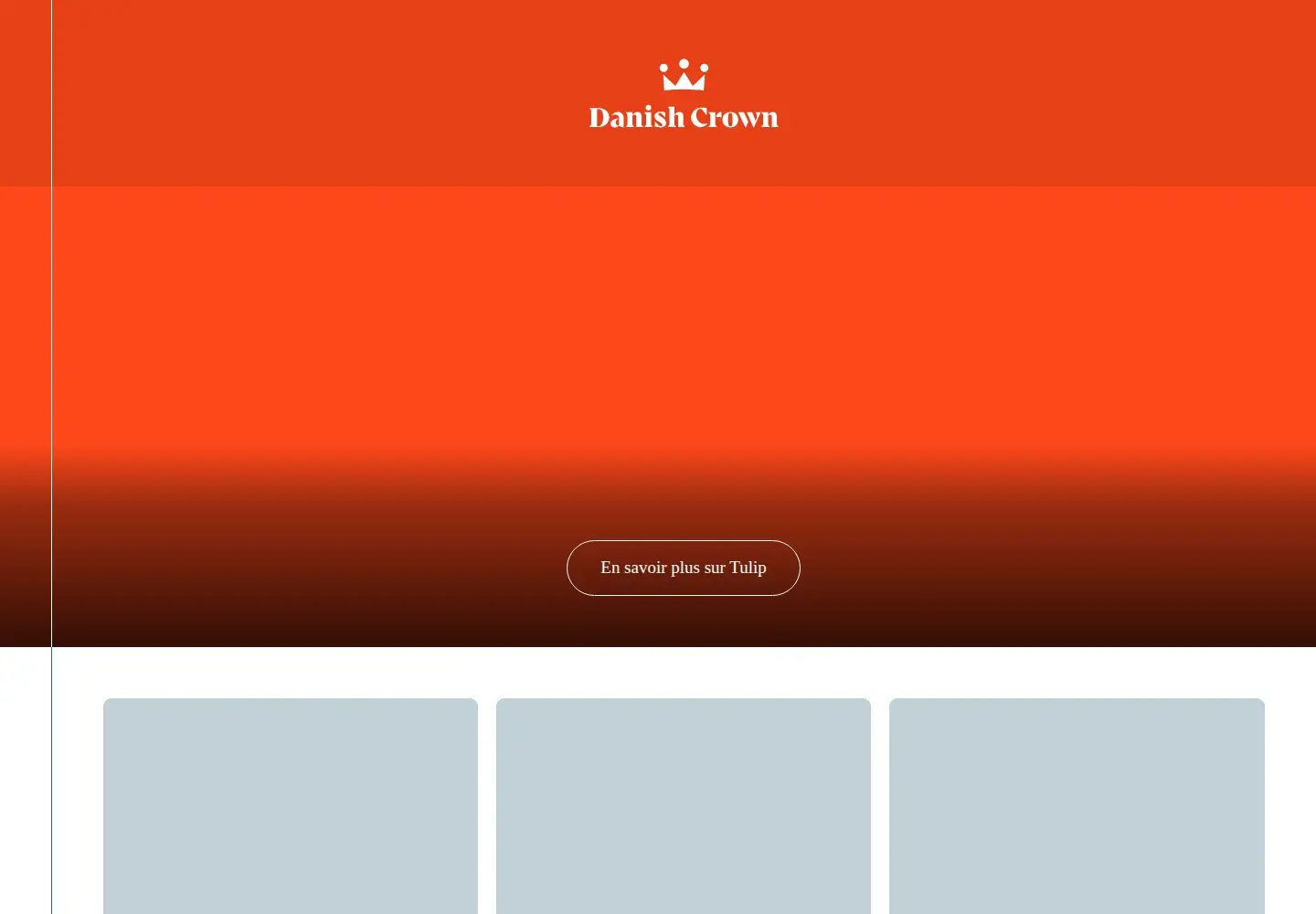 Screenshot of danishcrown.com