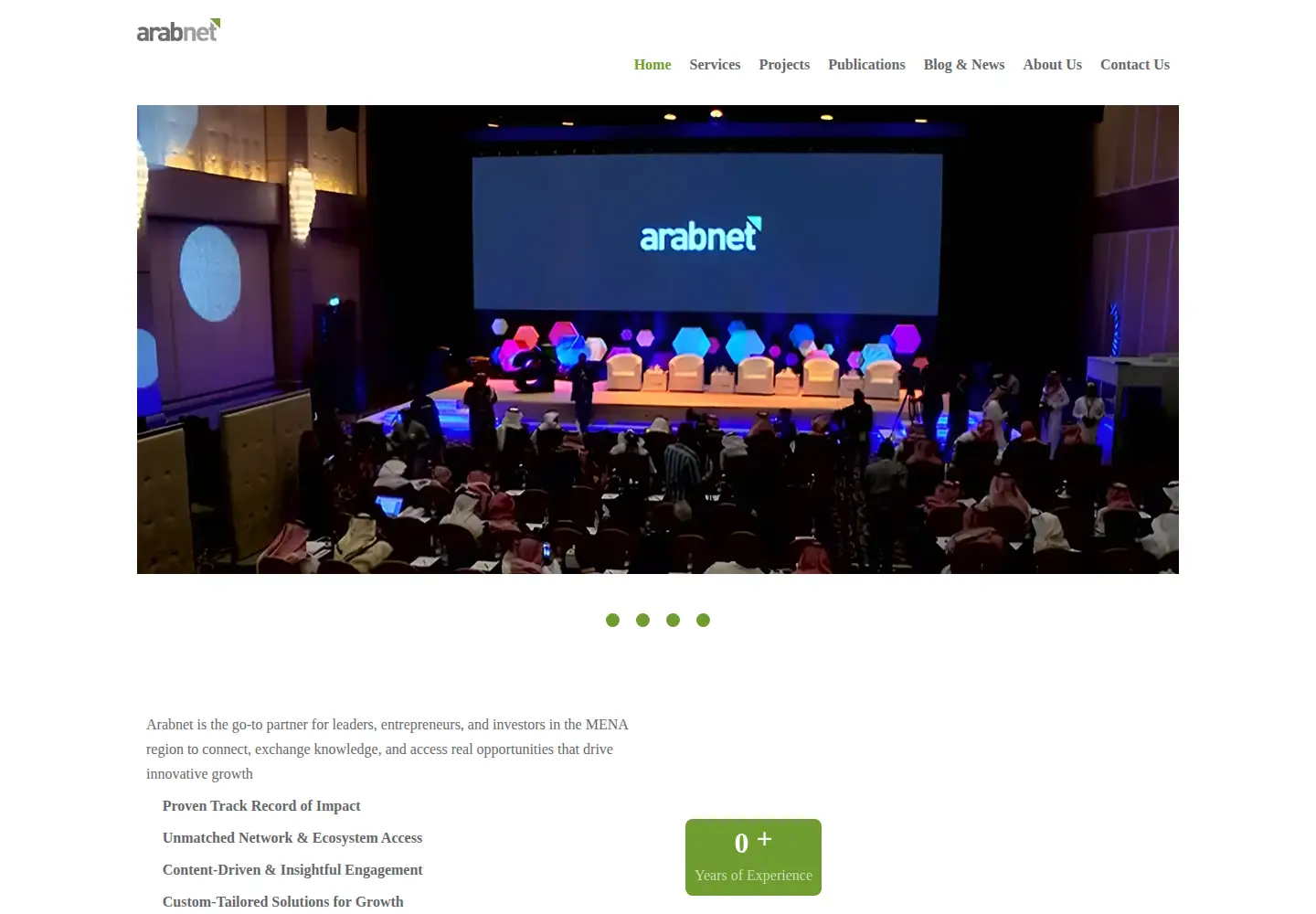 Screenshot of arabnet.me