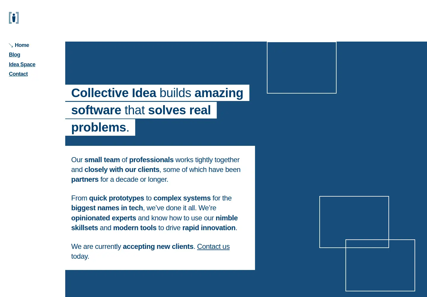 Screenshot of collectiveidea.com