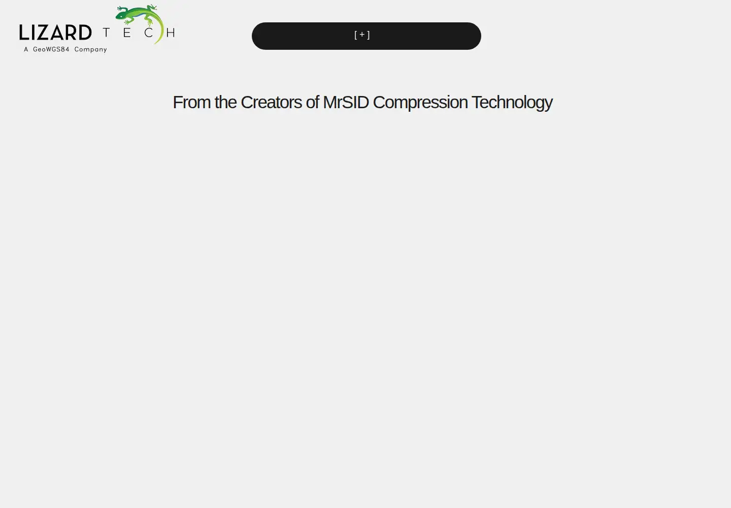 Screenshot of lizardtech.com