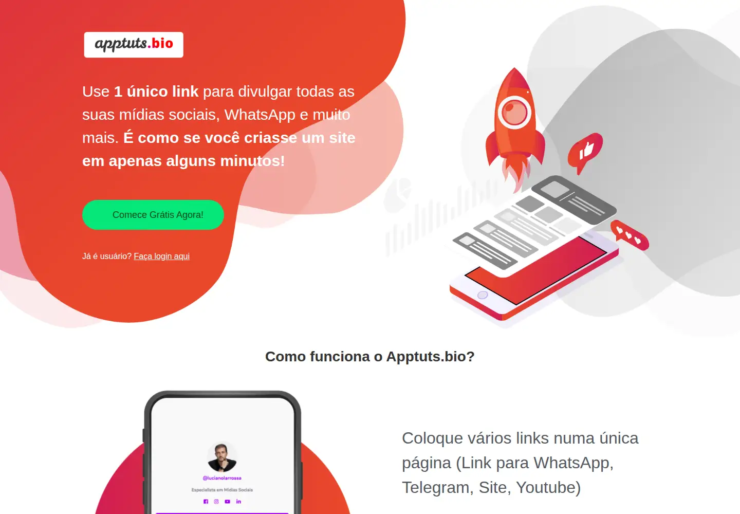 Screenshot of apptuts.bio