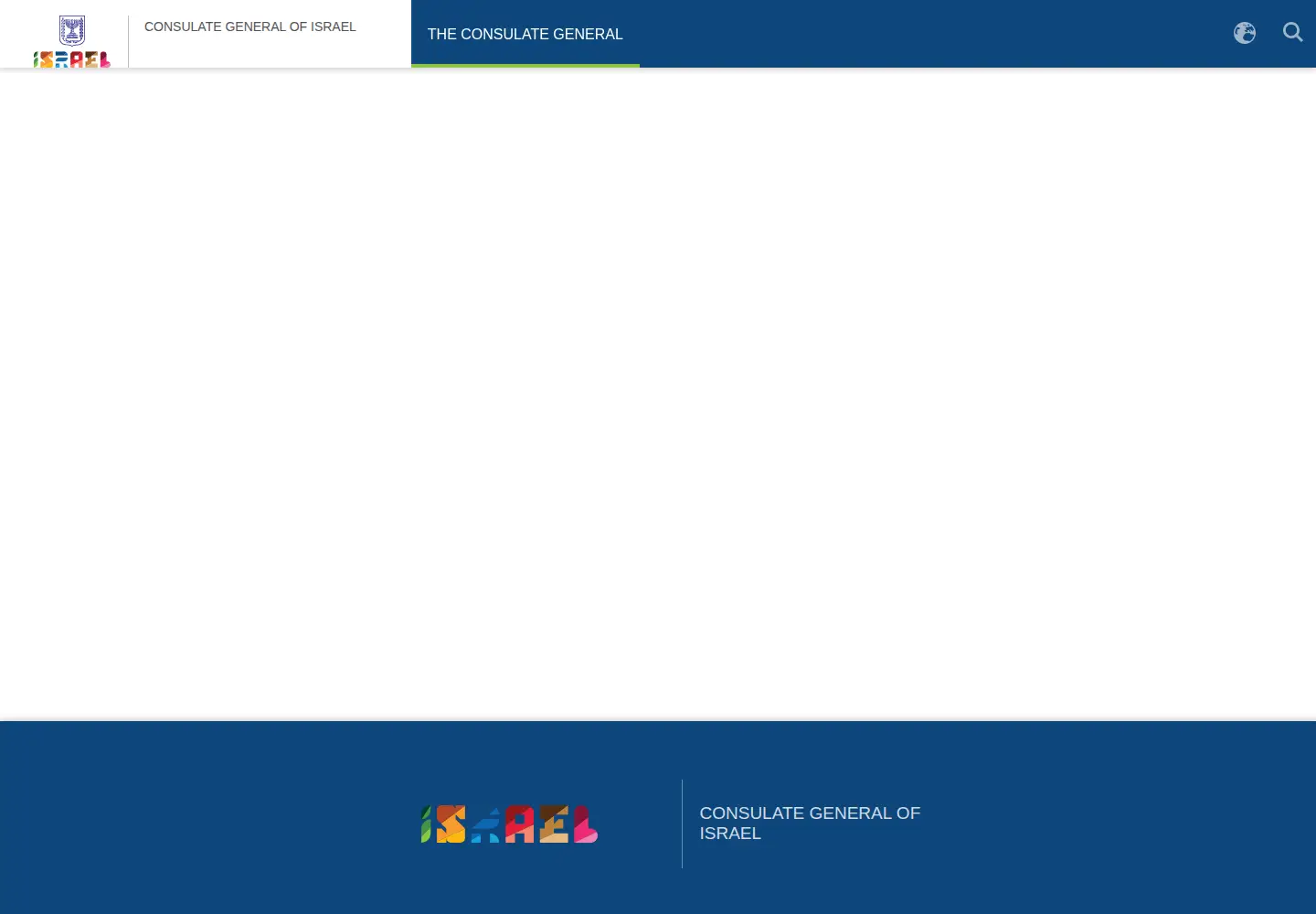 Screenshot of embassies.gov.il