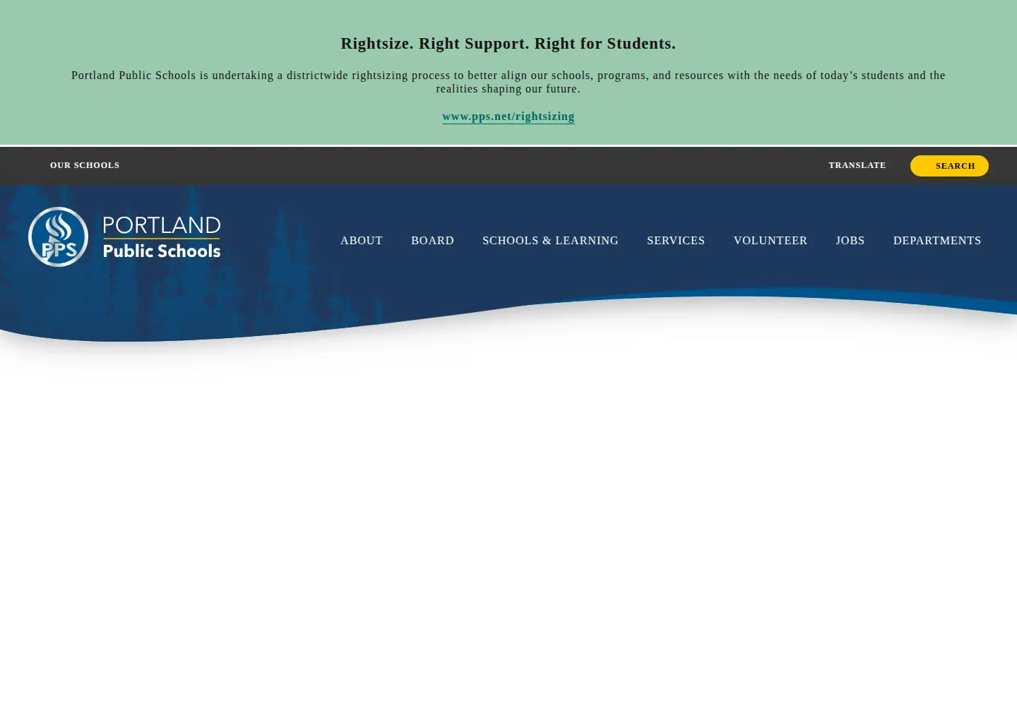 Screenshot of pps.net