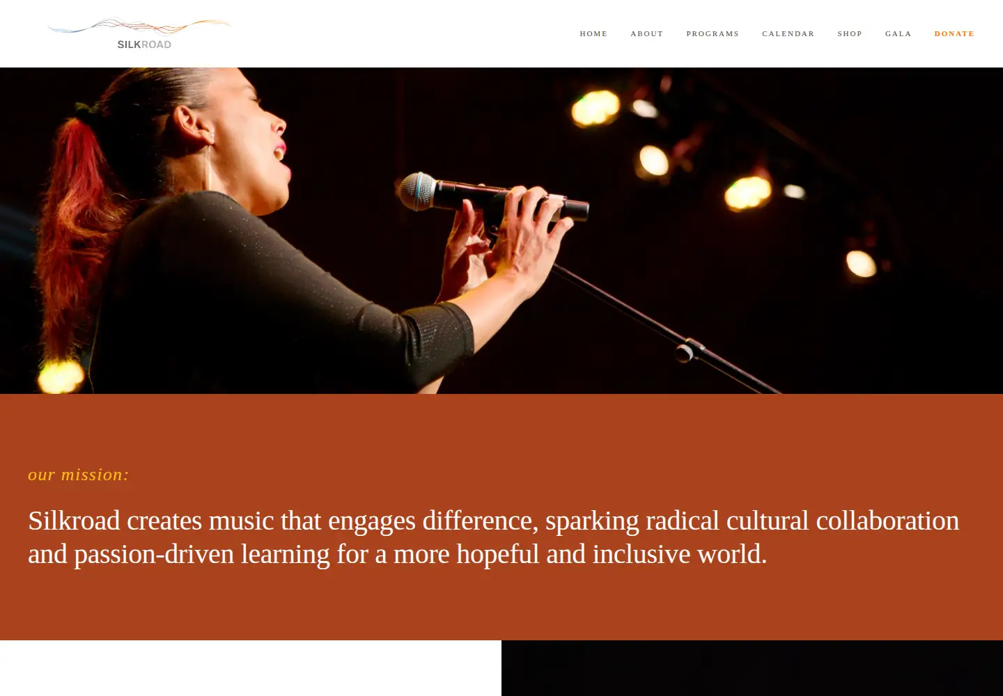 Screenshot of silkroadproject.org