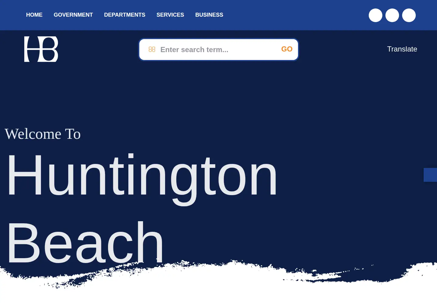 Screenshot of huntingtonbeachca.gov