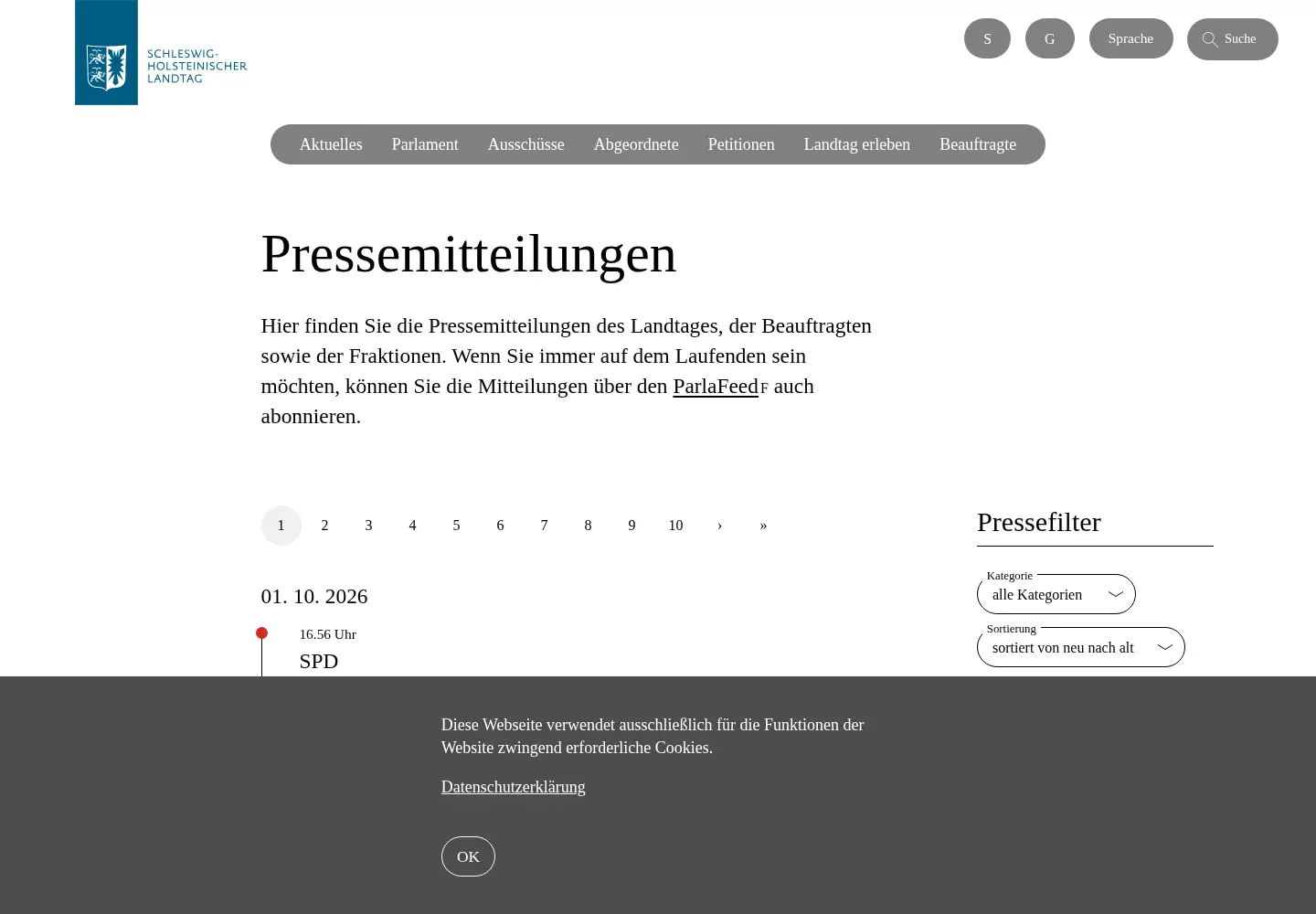 Screenshot of ltsh.de