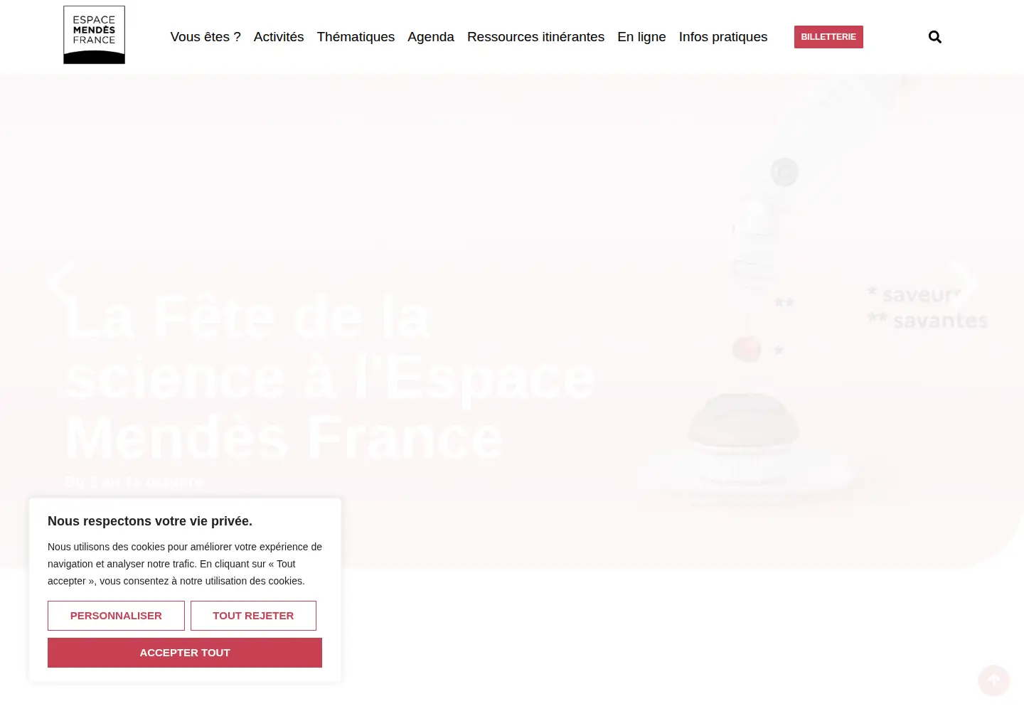 Screenshot of emf.fr