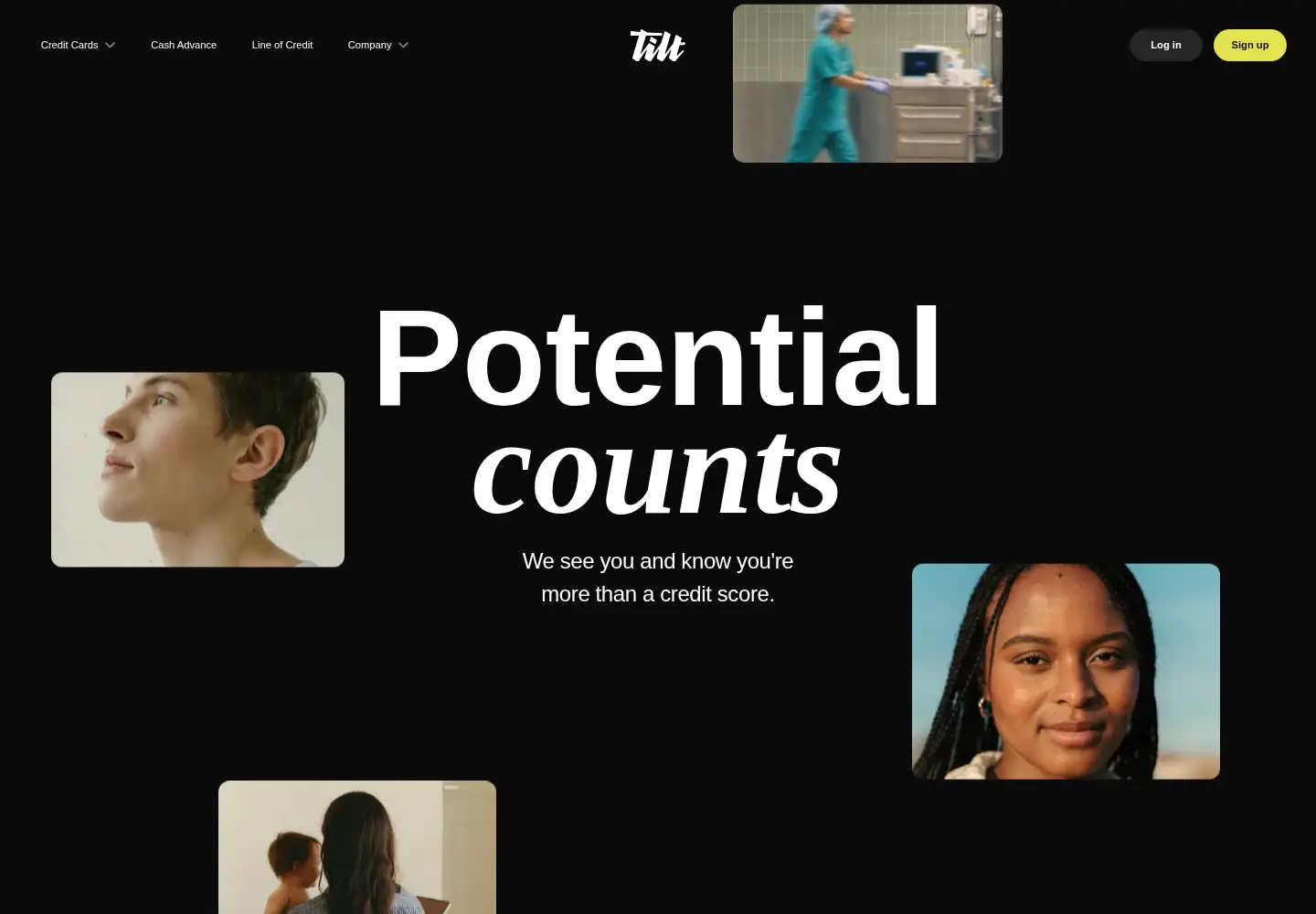Screenshot of tilt.com