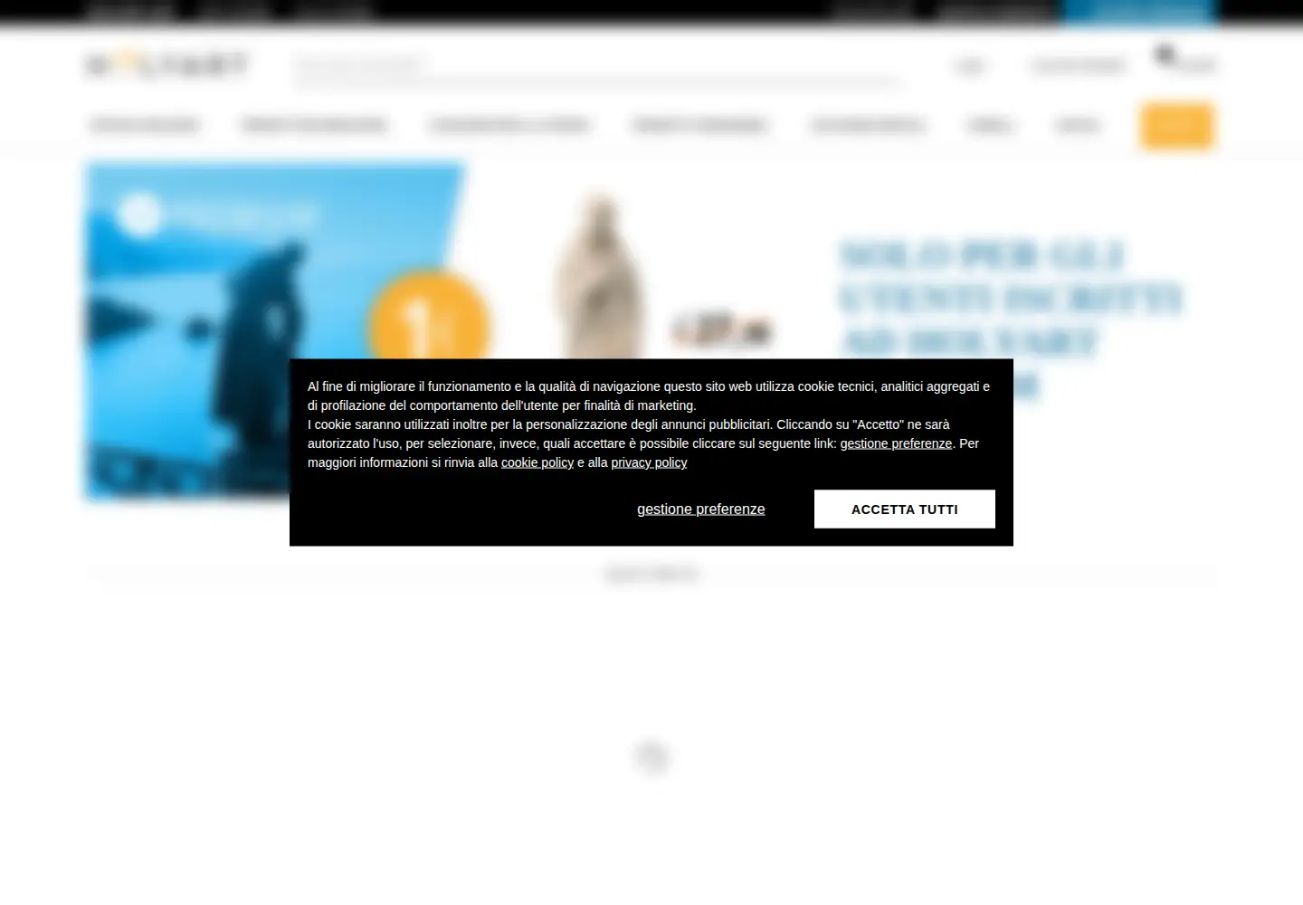 Screenshot of holyart.it