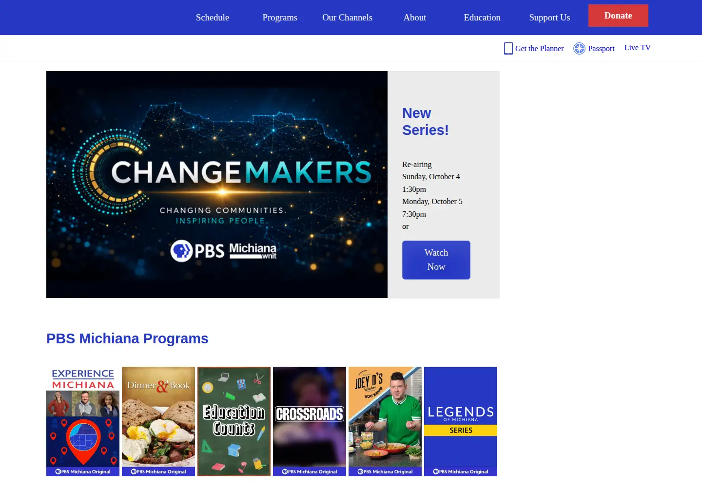 Screenshot of wnit.org
