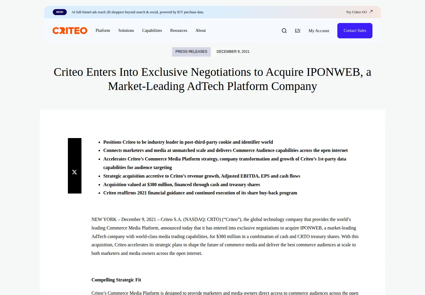 Screenshot of iponweb.com