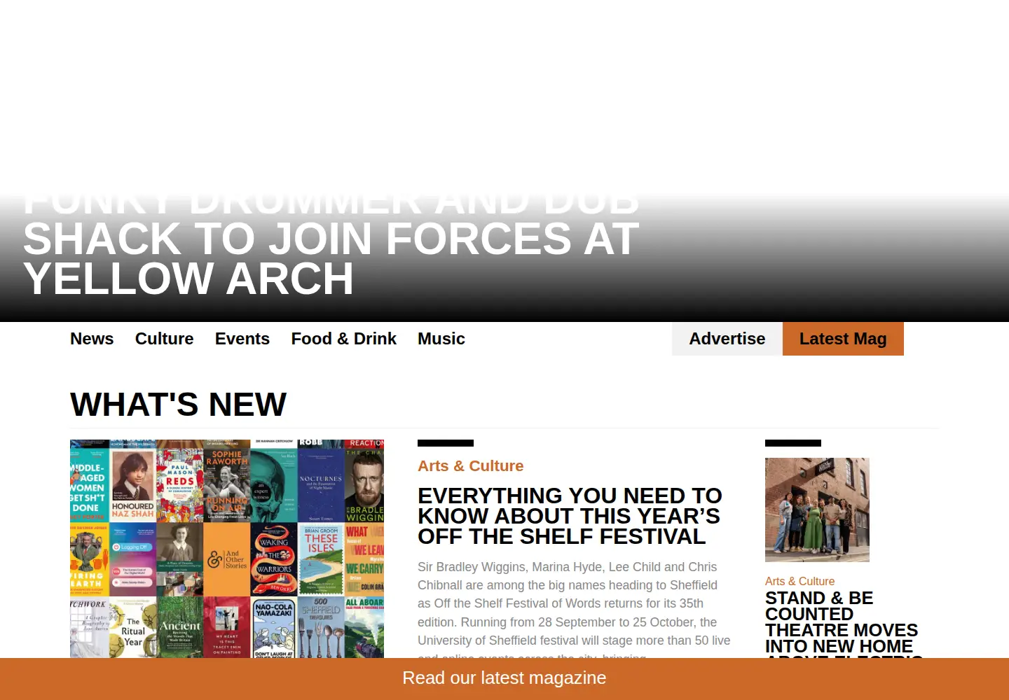 Screenshot of exposedmagazine.co.uk