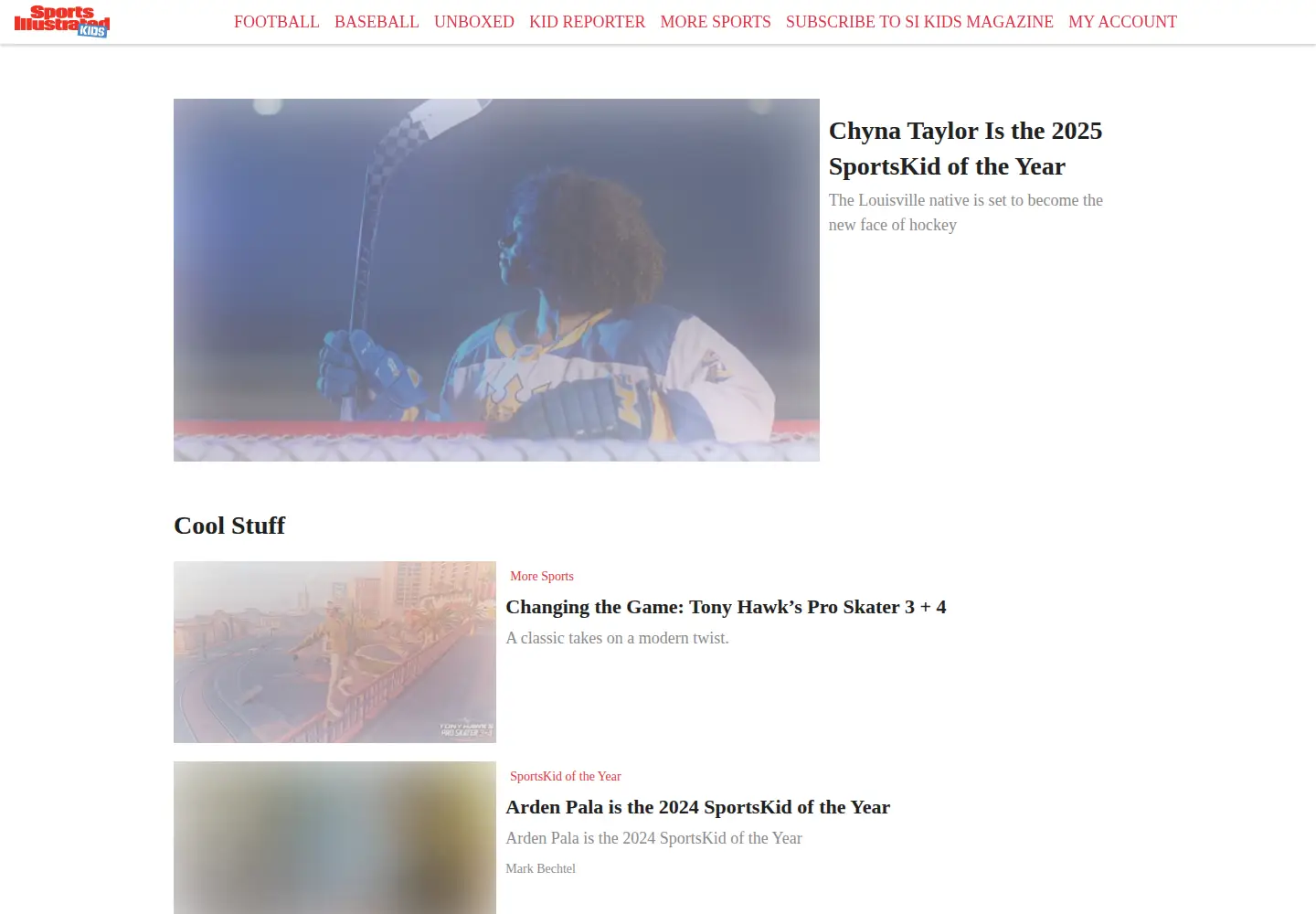 Screenshot of sikids.com
