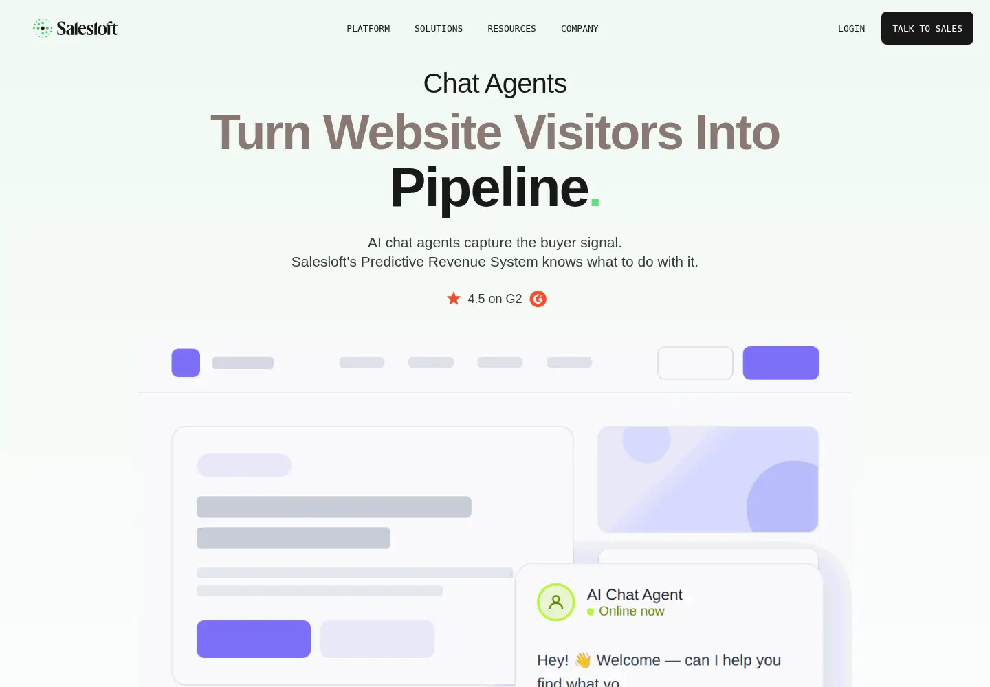 Screenshot of drift.com