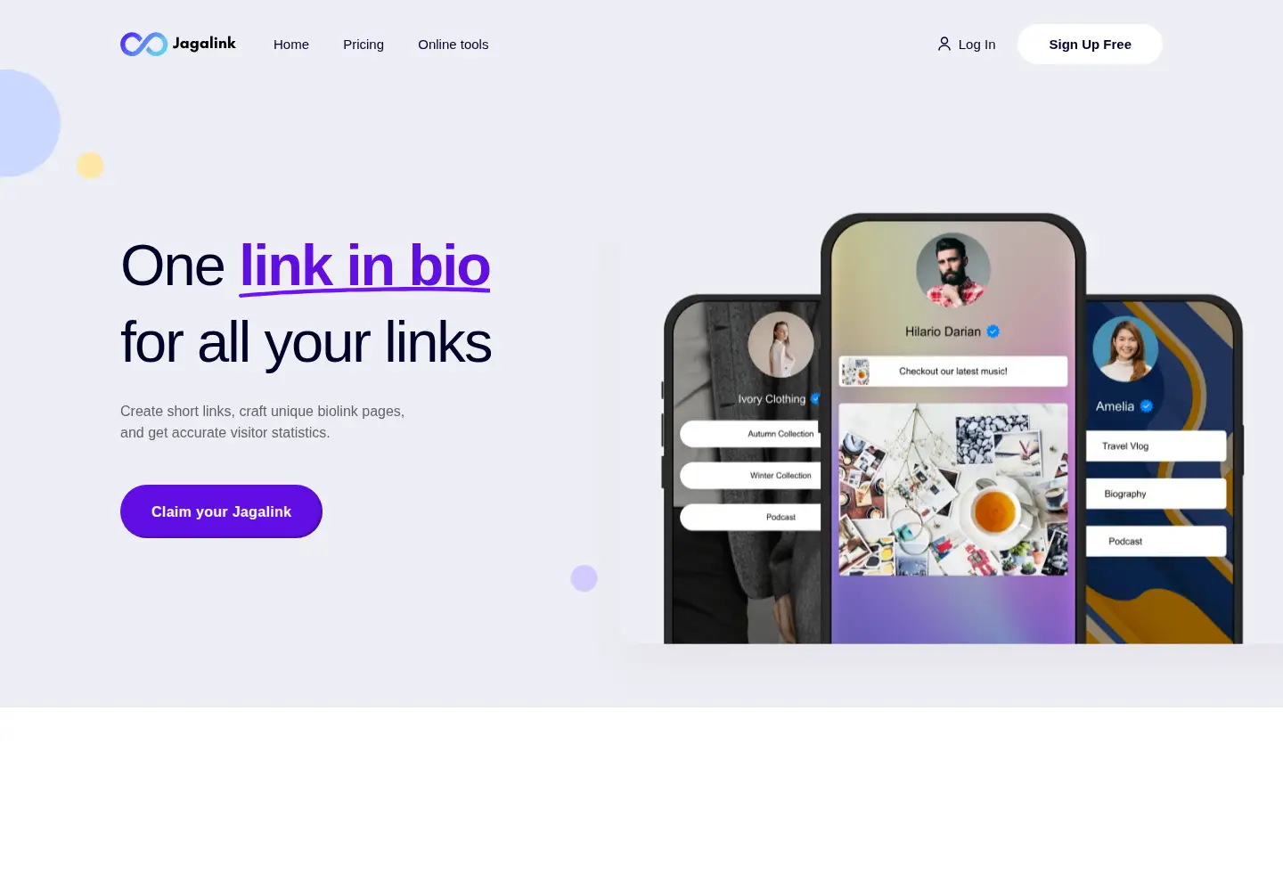 Screenshot of ngel.ink