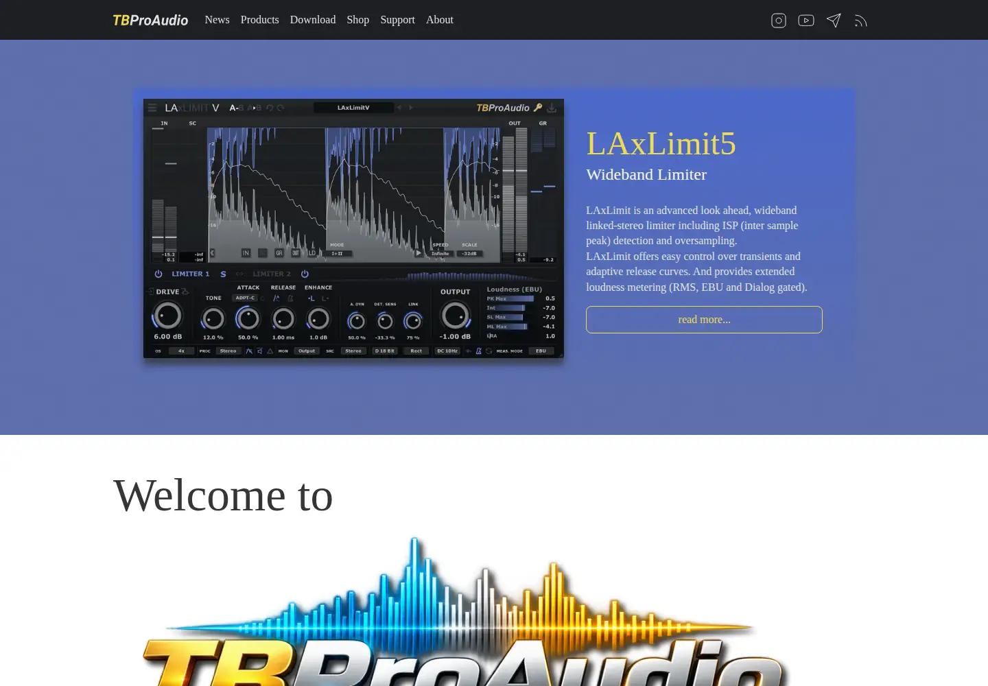 Screenshot of tb-software.com
