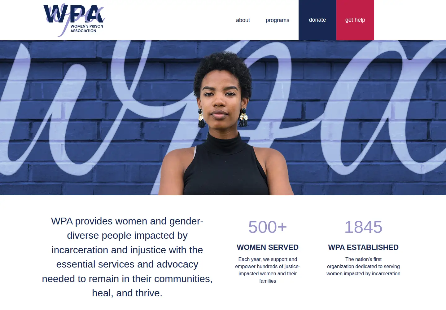 Screenshot of wpaonline.org