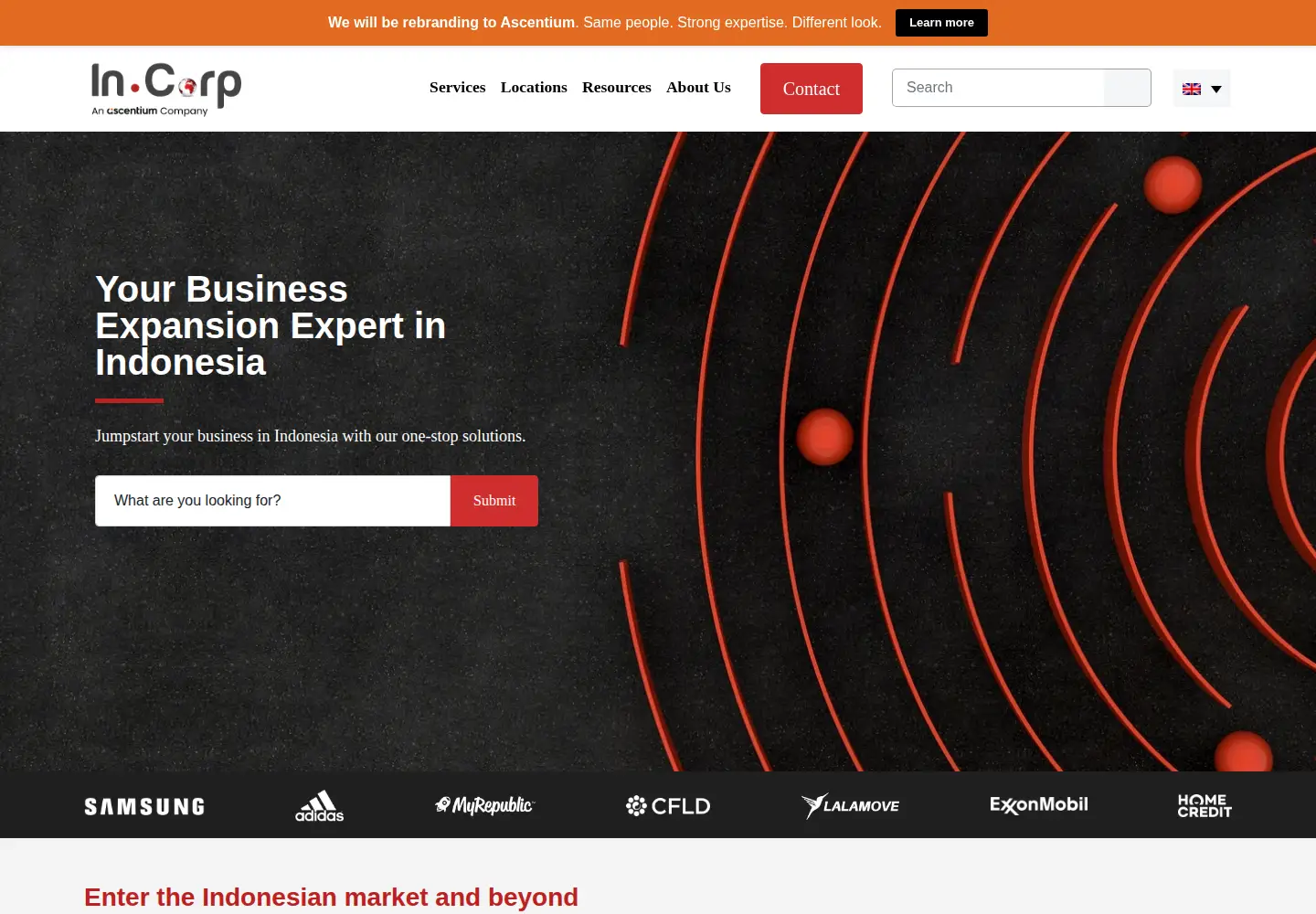 Screenshot of cekindo.com