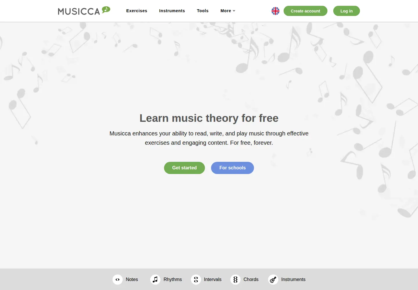 Screenshot of musicca.com