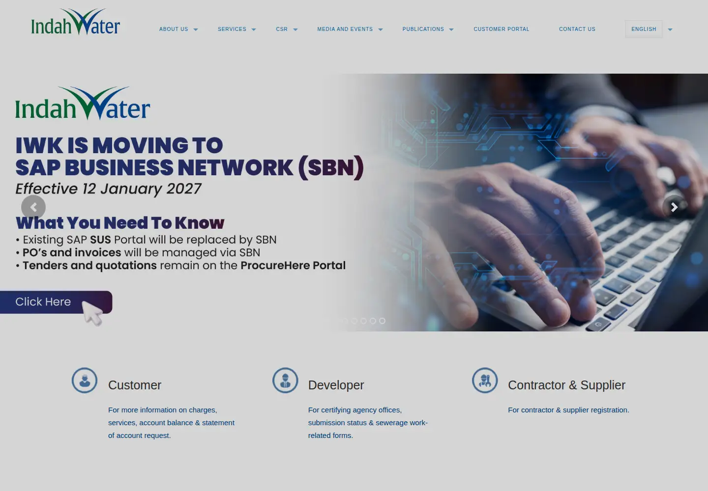 Screenshot of iwk.com.my