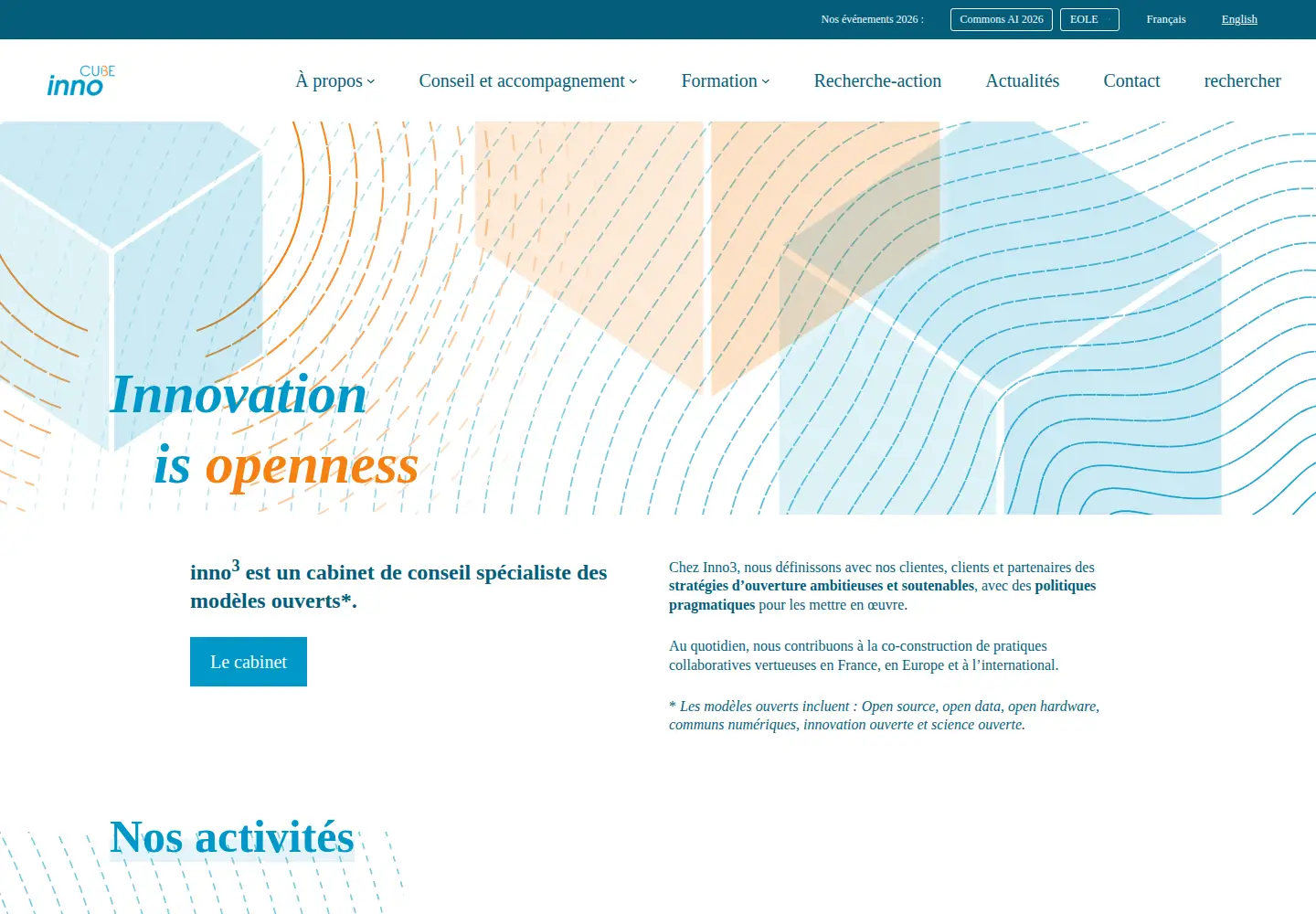 Screenshot of inno3.fr