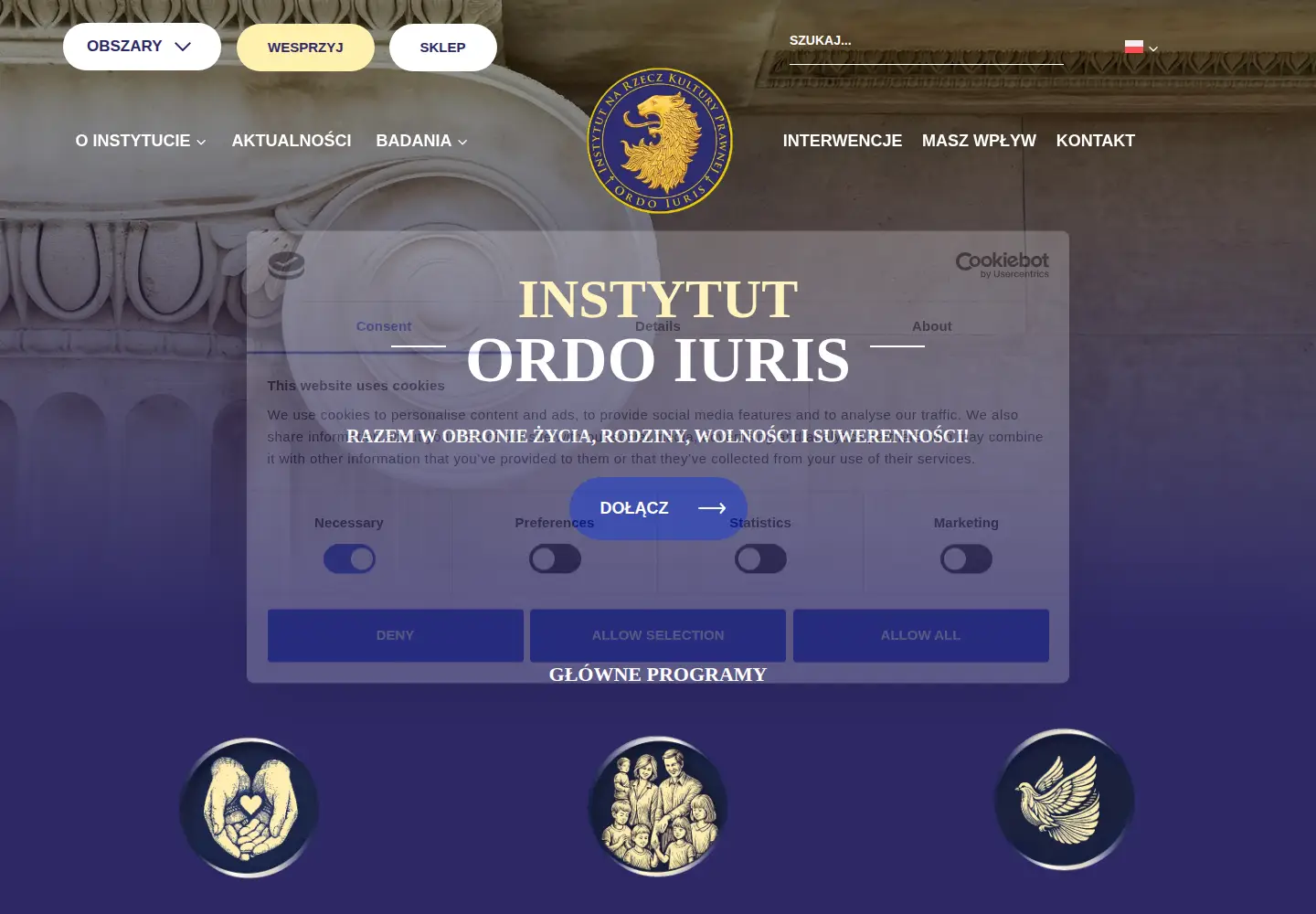 Screenshot of ordoiuris.pl
