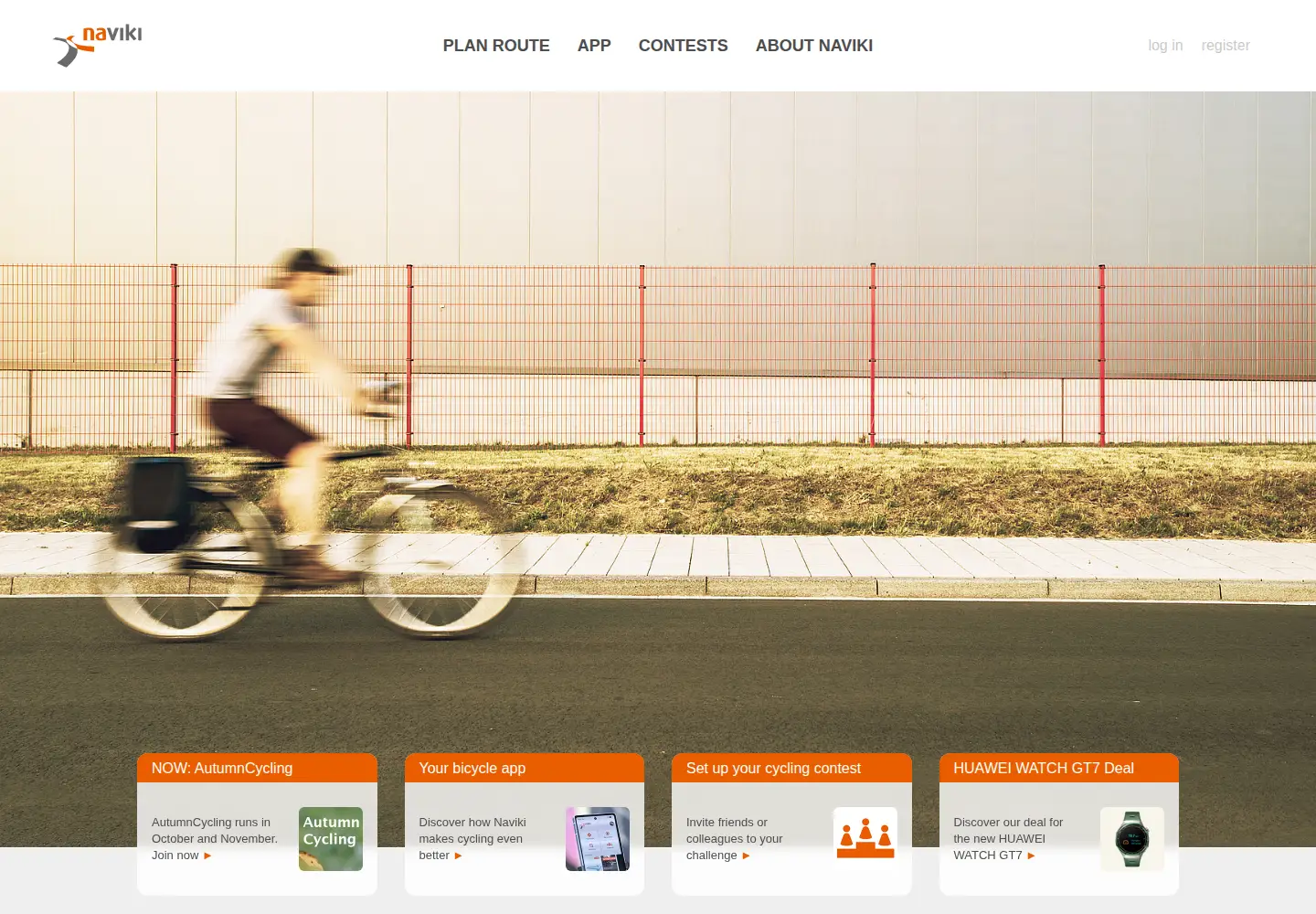 Screenshot of naviki.org