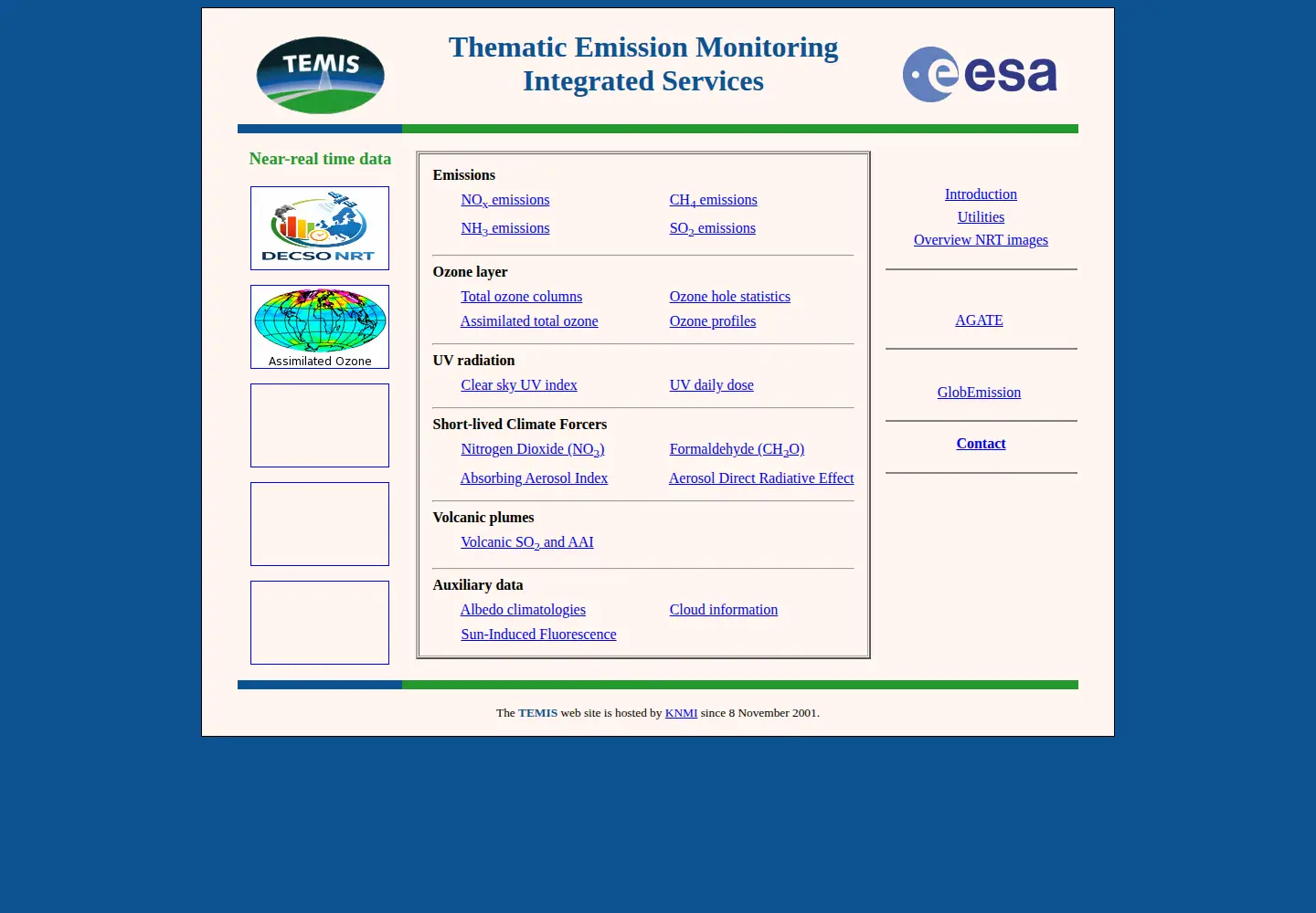 Screenshot of temis.nl