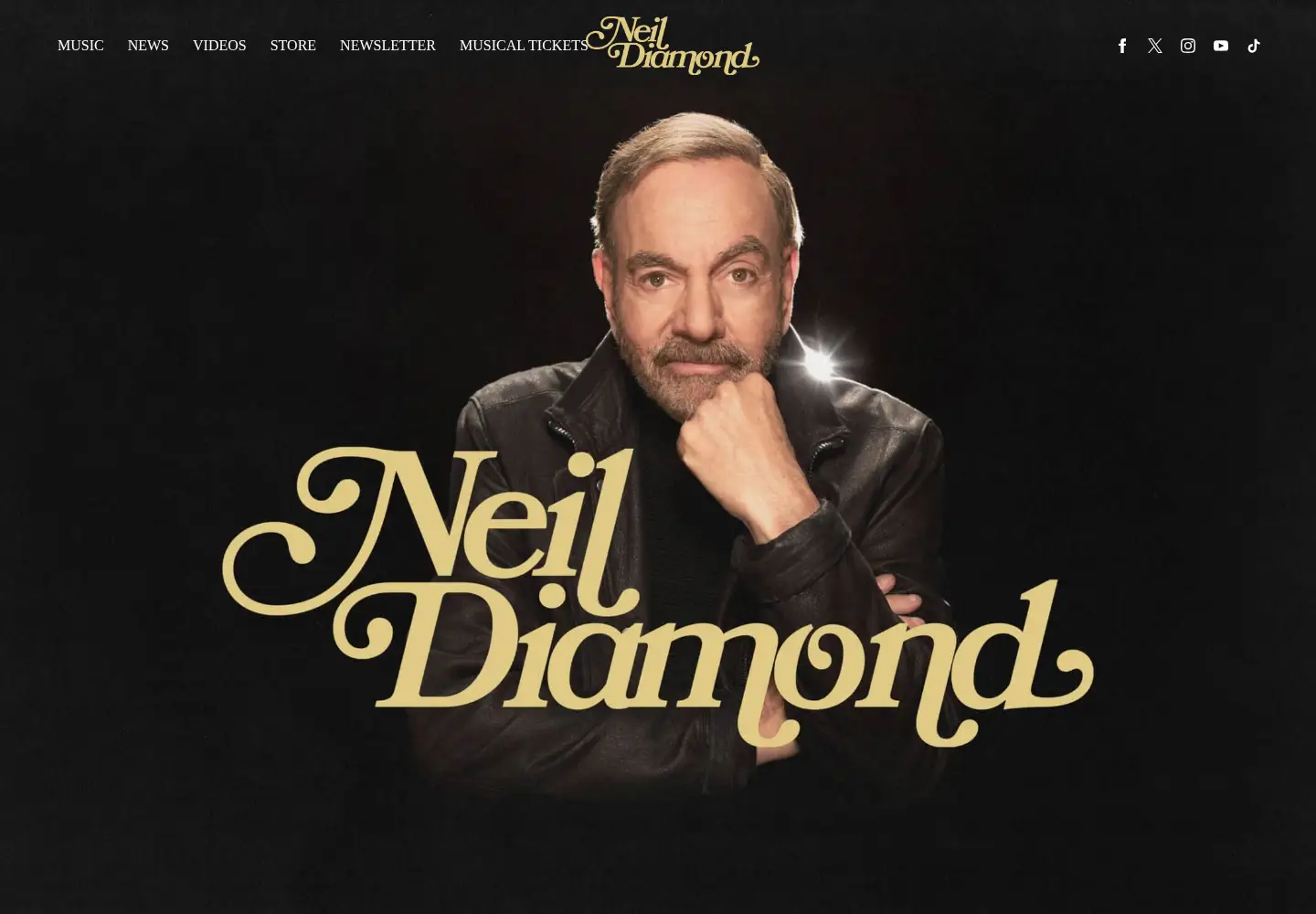 Screenshot of neildiamond.com