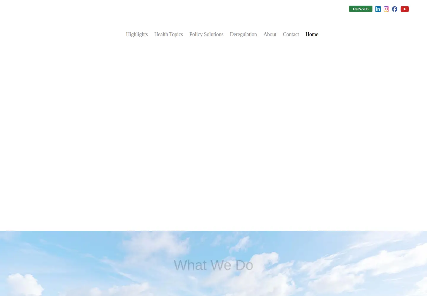 Screenshot of ehhi.org