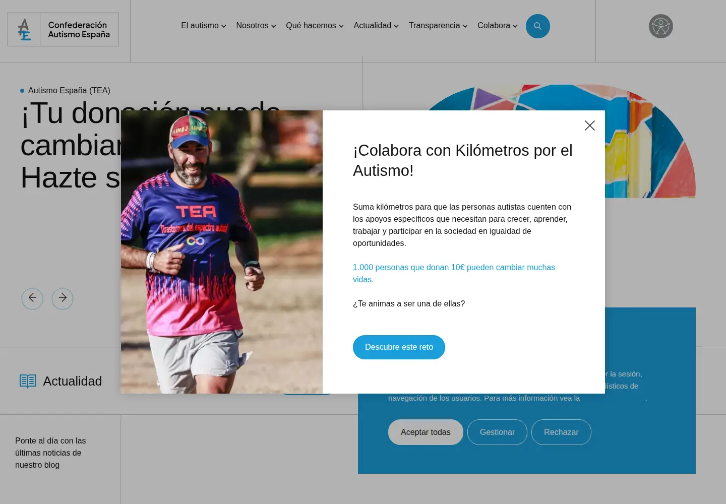 Screenshot of autismo.org.es