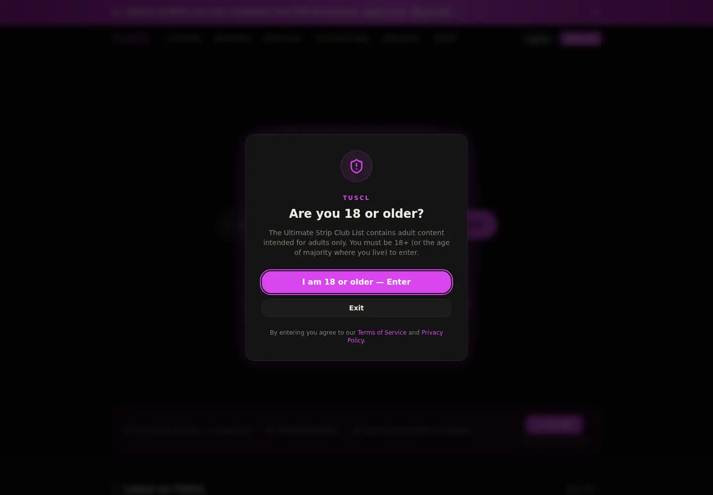 Screenshot of tuscl.net