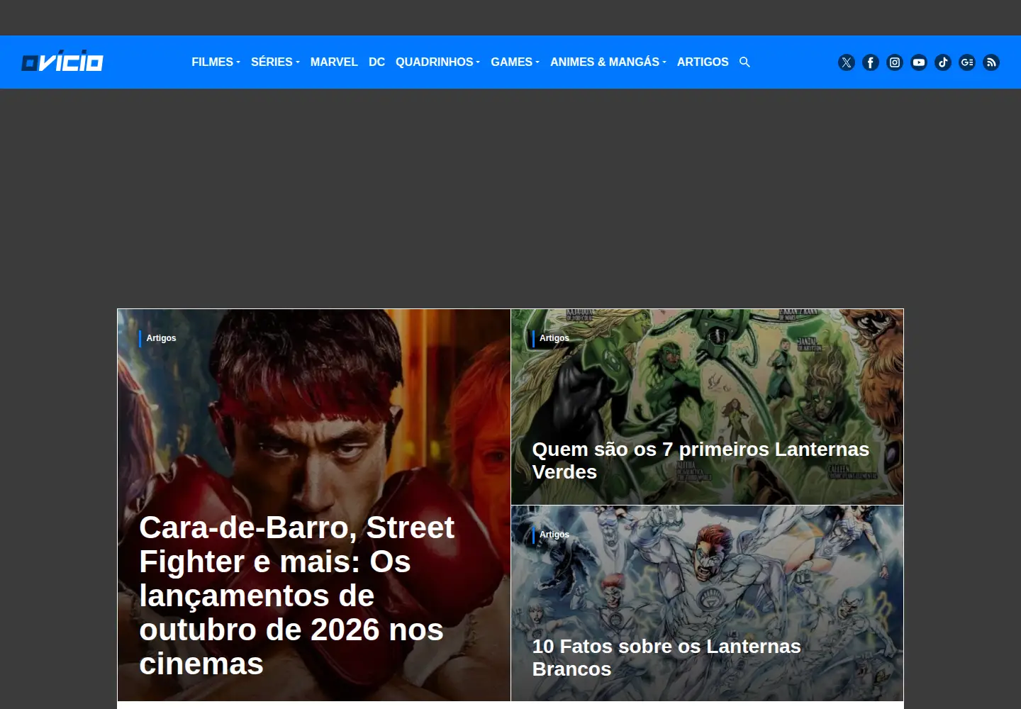 Screenshot of ovicio.com.br