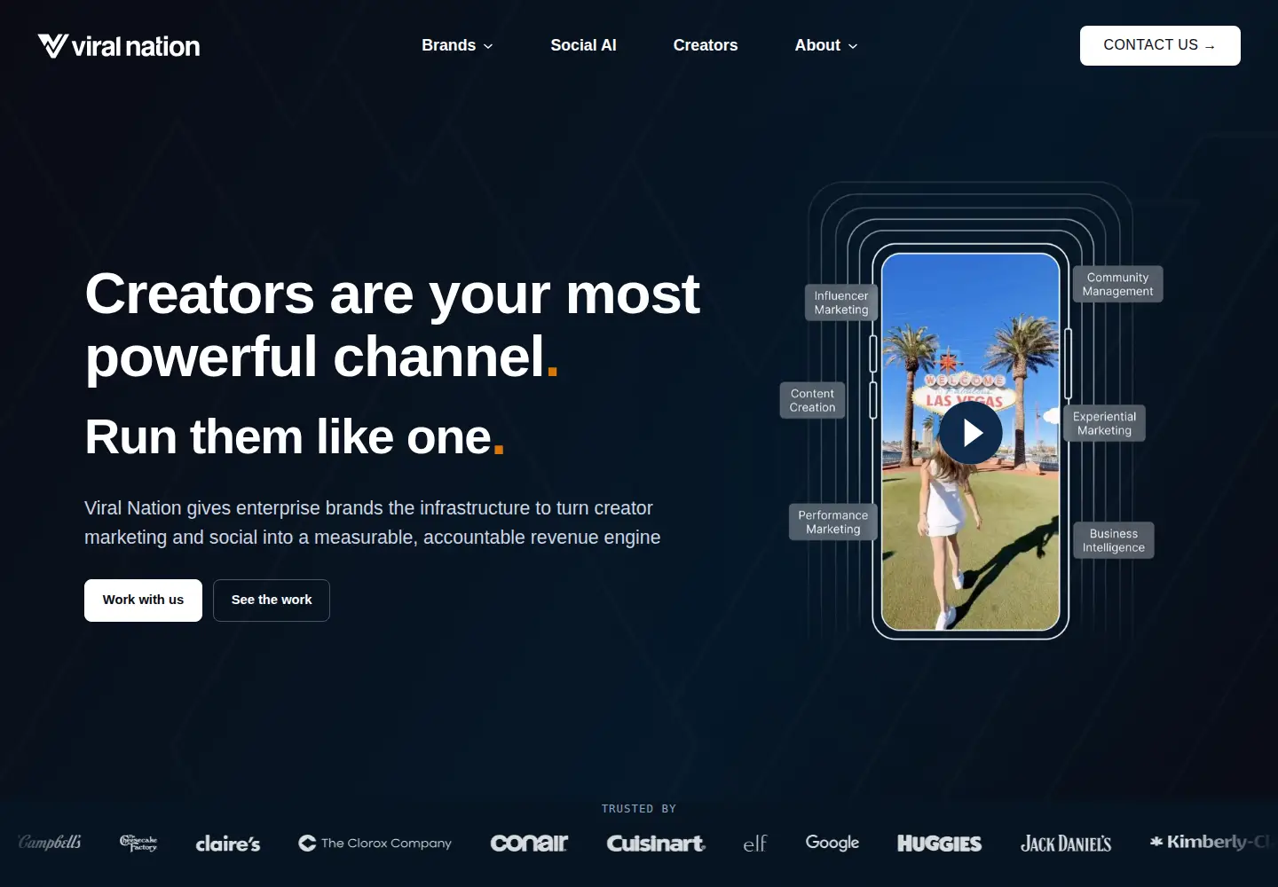 Screenshot of viralnation.com
