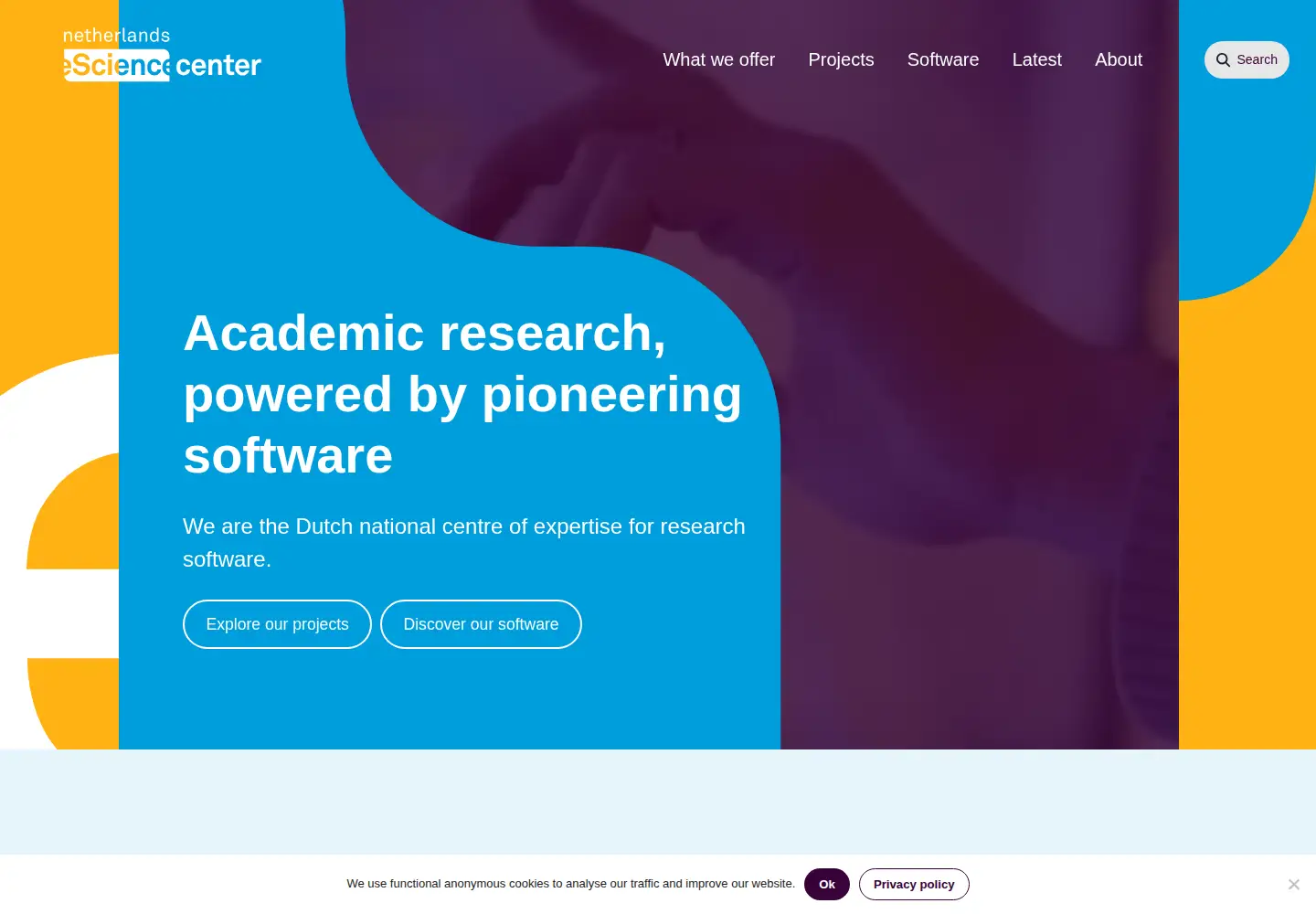 Screenshot of esciencecenter.nl