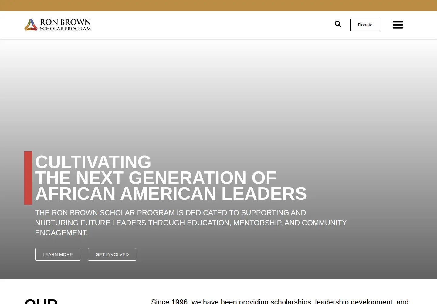 Screenshot of ronbrown.org
